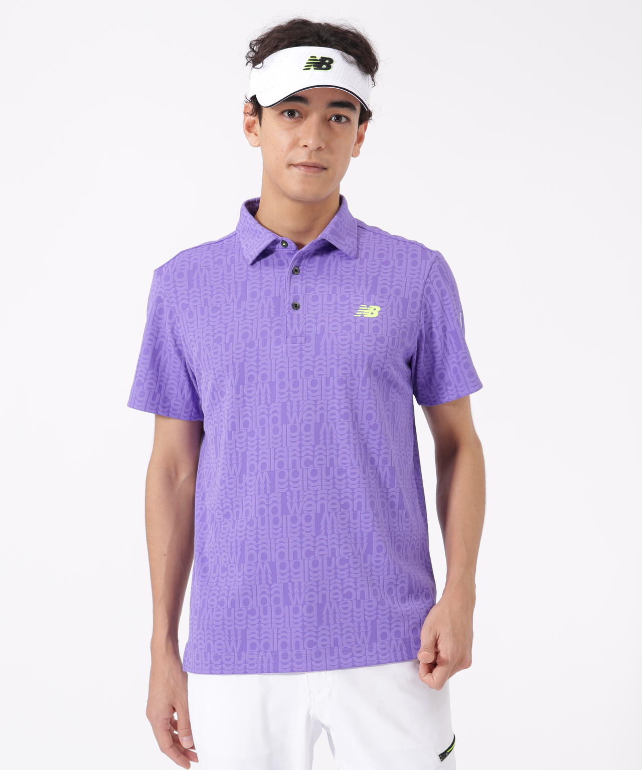 リフレクト・オーバーラップロゴ 半袖 カラーシャツ (MENS) | new