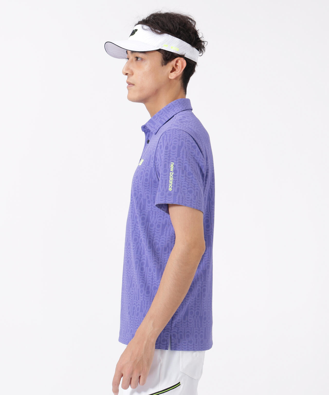 リフレクト・オーバーラップロゴ 半袖 カラーシャツ (MENS)