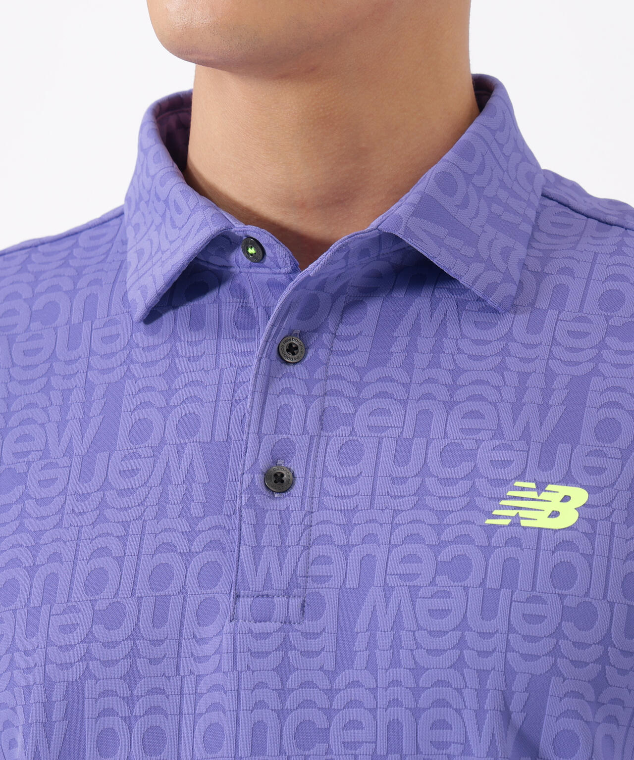 リフレクト・オーバーラップロゴ 半袖 カラーシャツ (MENS) | new