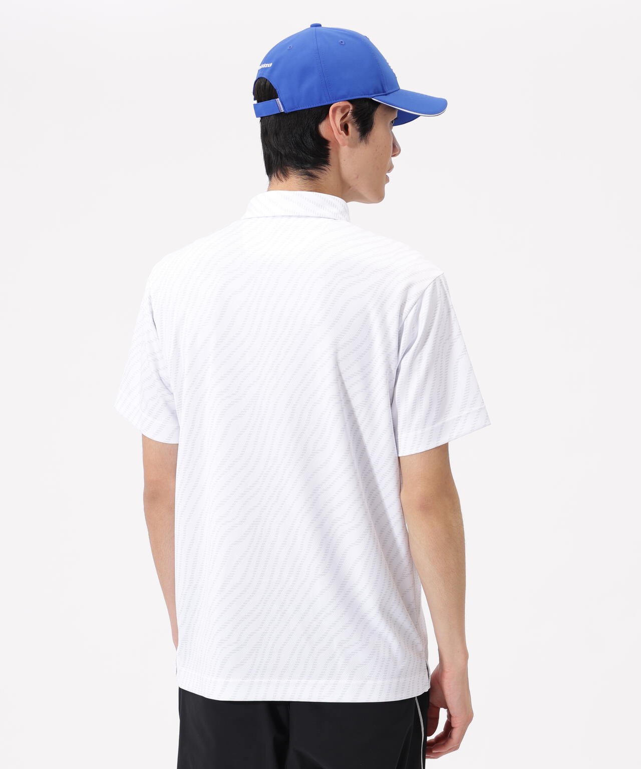 ストライプゼブラ 半袖 カラーシャツ (MENS) | new balance golf
