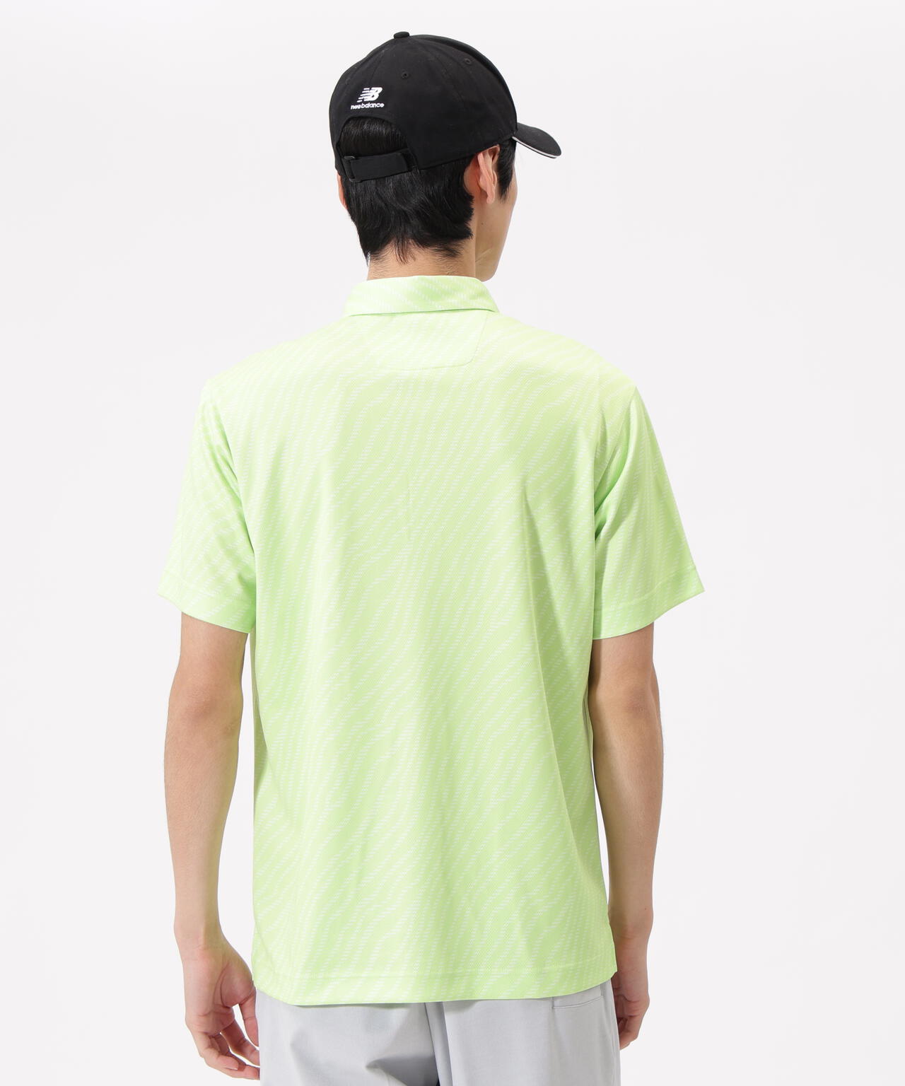 ストライプゼブラ 半袖 カラーシャツ (MENS)