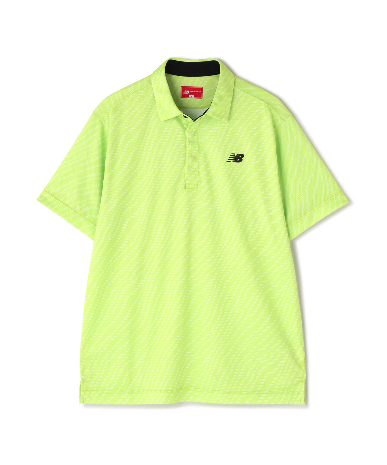 ストライプゼブラ 半袖 カラーシャツ (MENS) | new balance golf