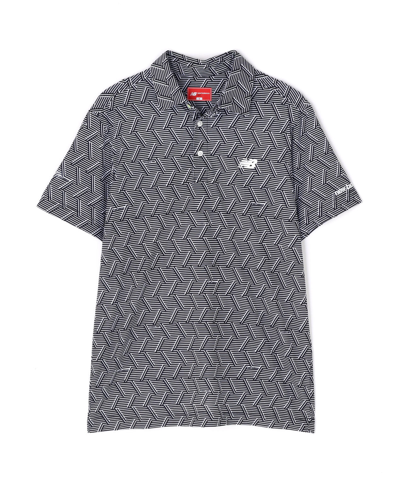 ジオメトリック柄 半袖 カラーシャツ (MENS) | new balance golf