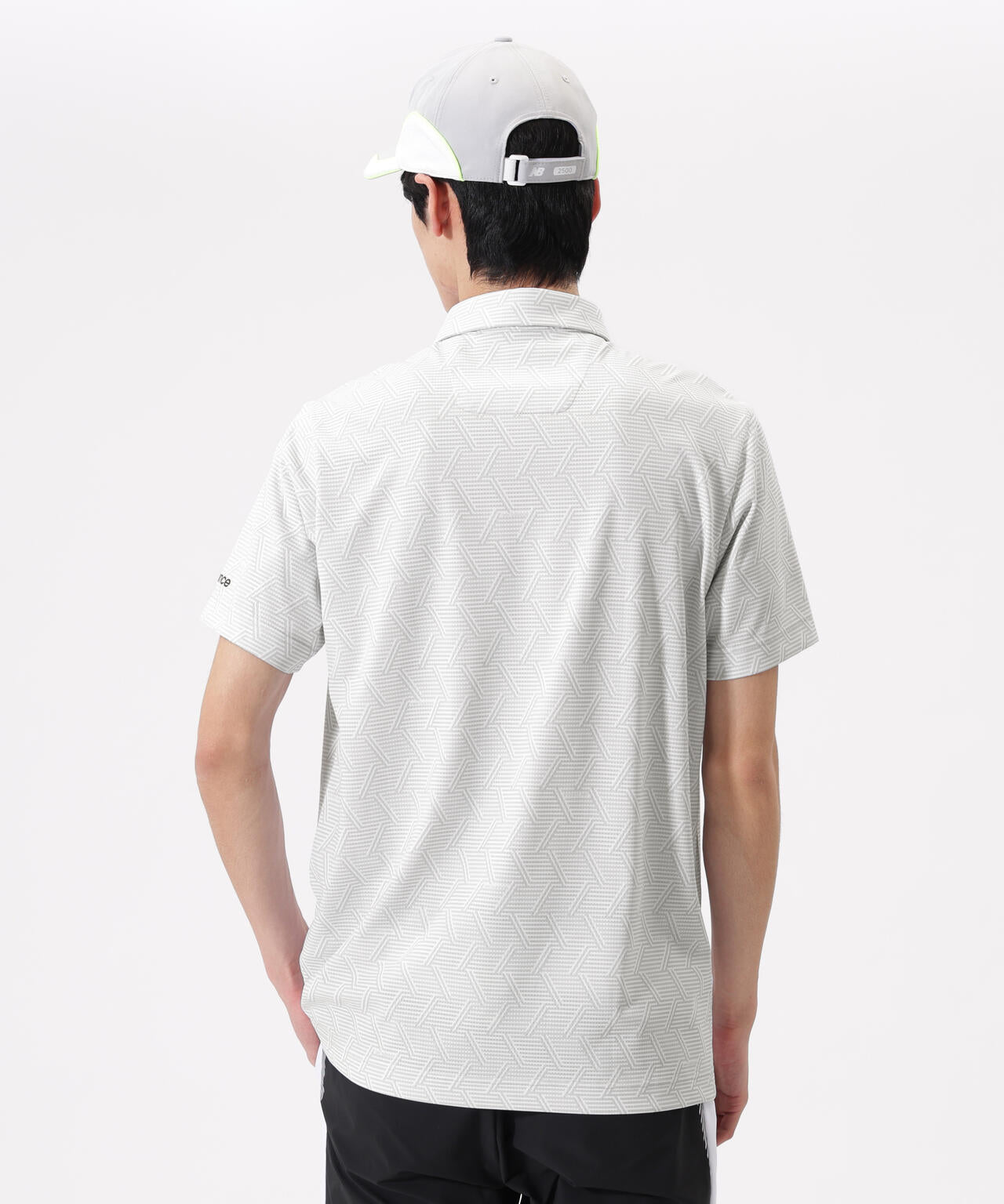 ジオメトリック柄 半袖 カラーシャツ (MENS) | new balance golf