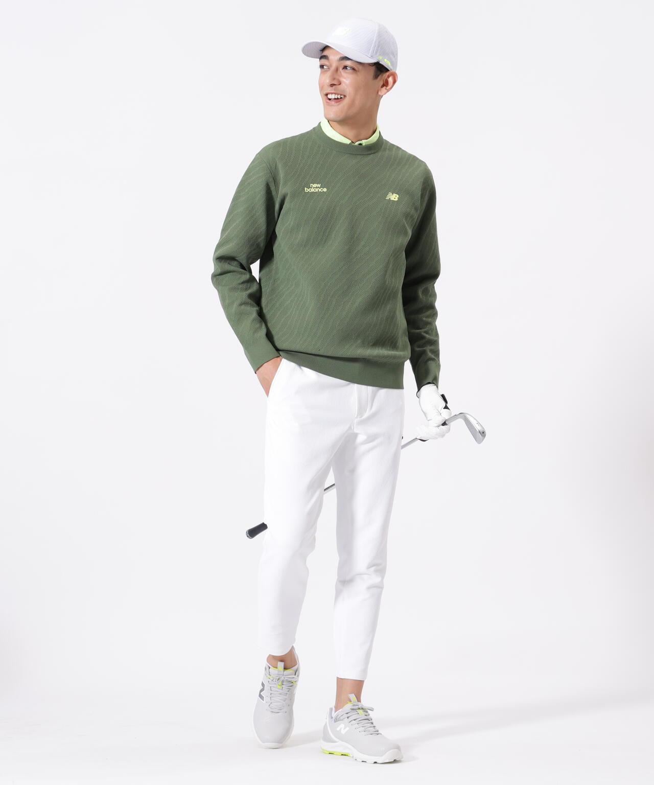 トーナルゼブラ柄 メッシュ ニット プルオーバー (MENS)