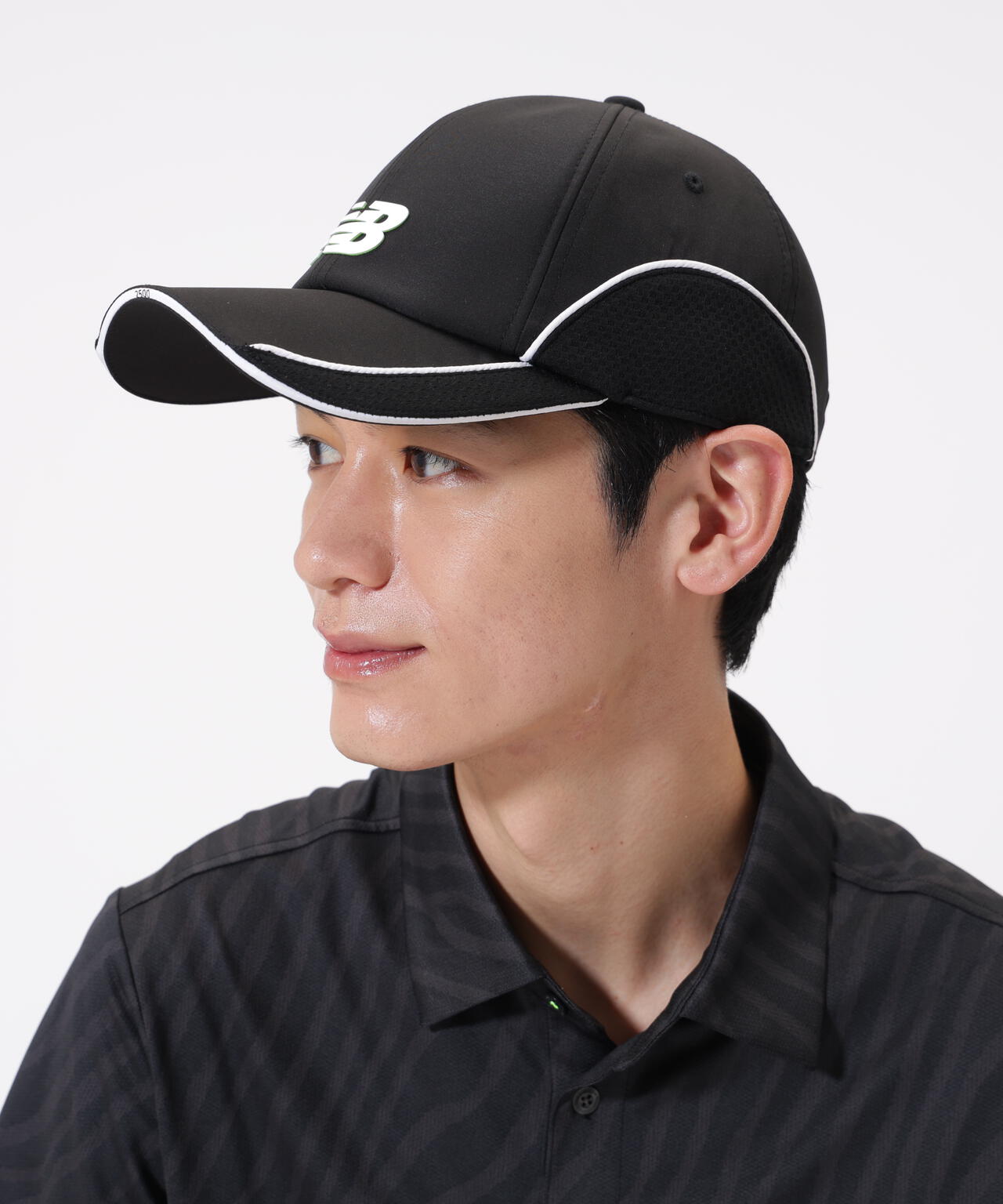 タフタ×メッシュ 6パネルキャップ (MENS)