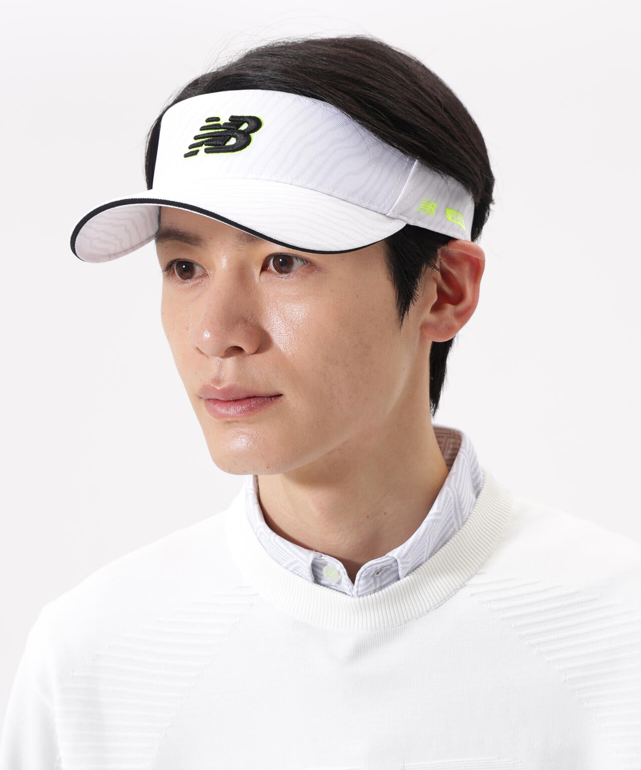 ゼブラ柄 バイザー (MENS) | new balance golf（ニューバランス ゴルフ