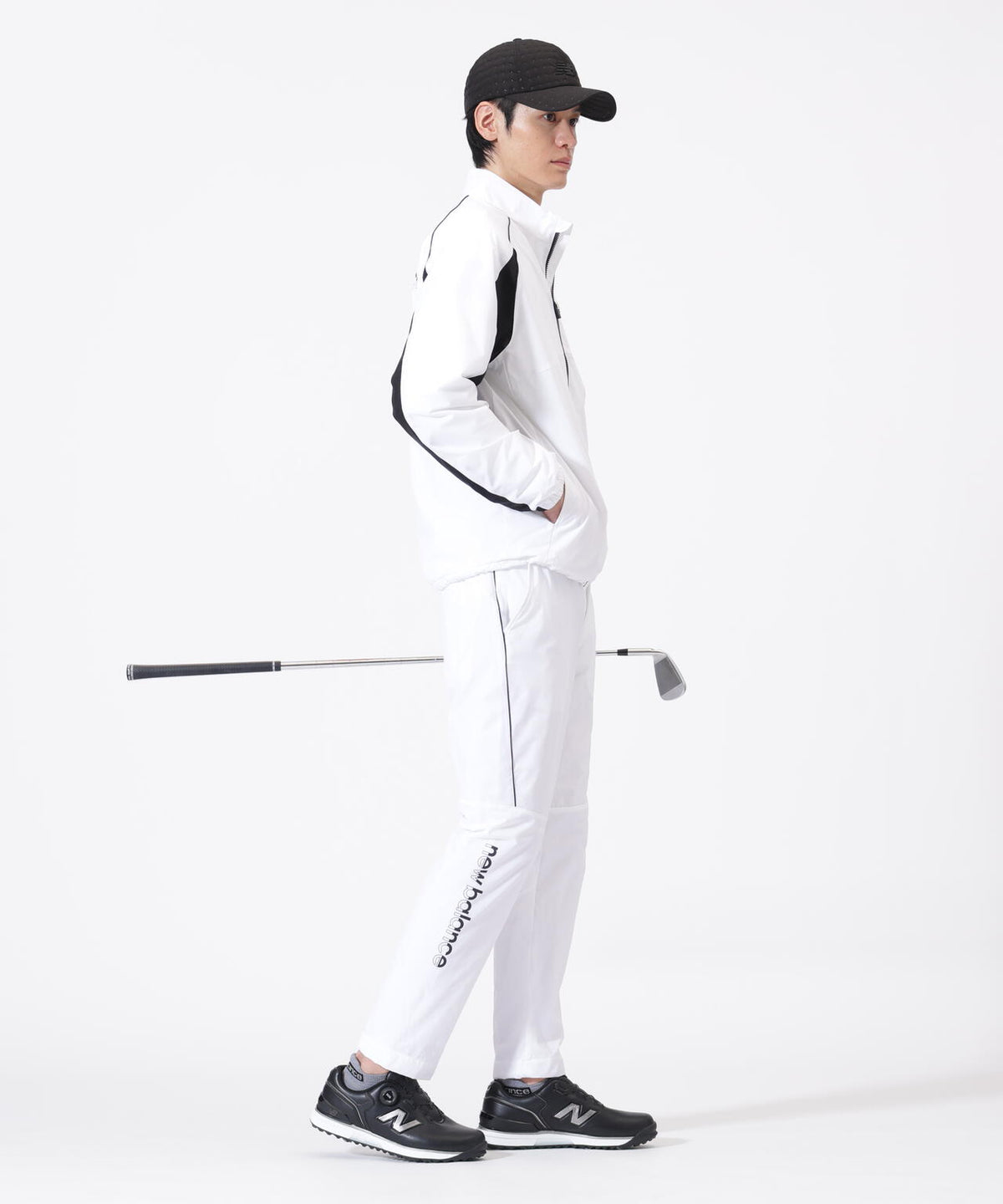 Height: 185cm    Chest: 81cm   Waist: 68cm　Hips: 90cm 着用サイズ：5