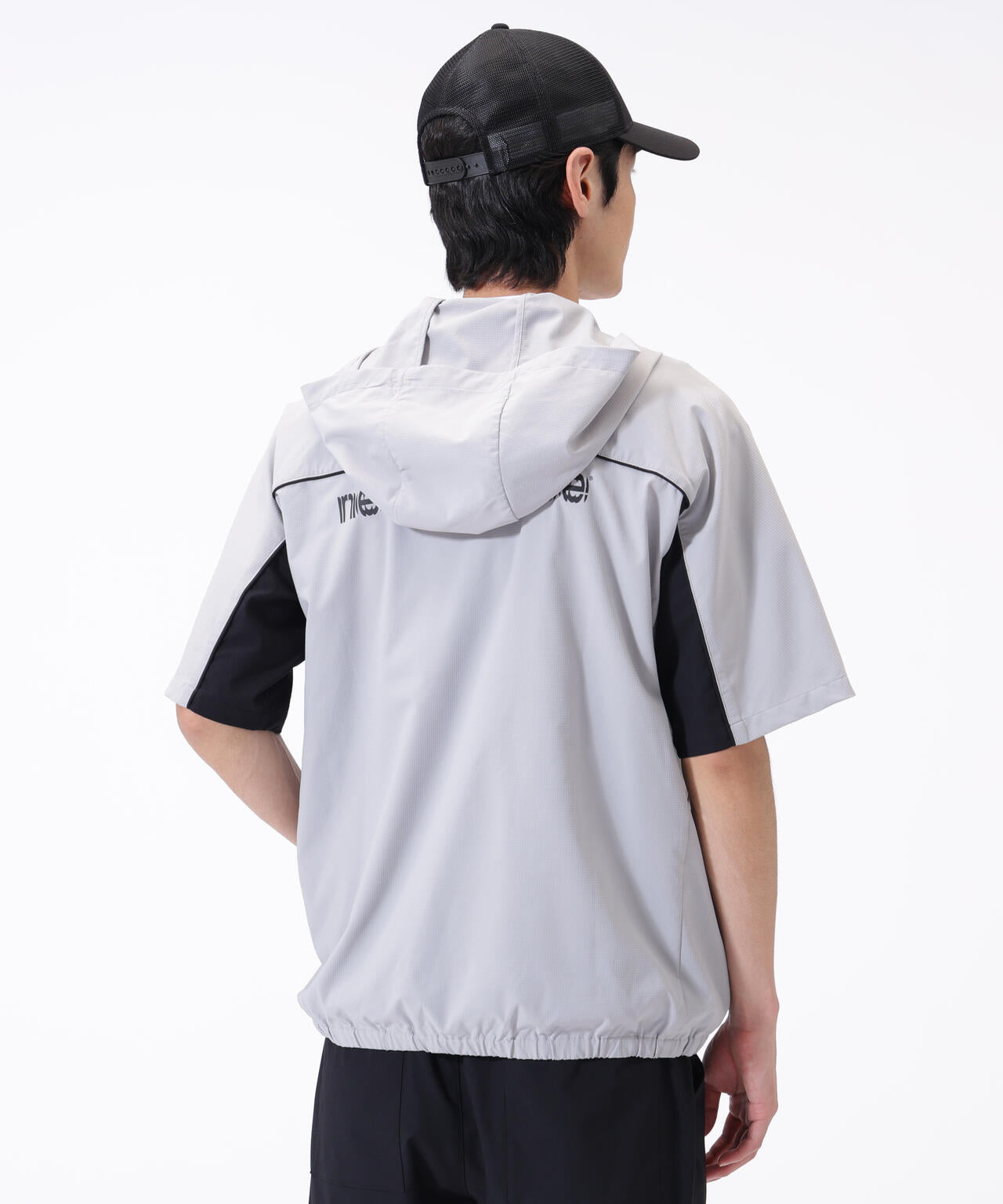 撥水 ハーフジップ プルオーバー フーディー (MENS) | new balance