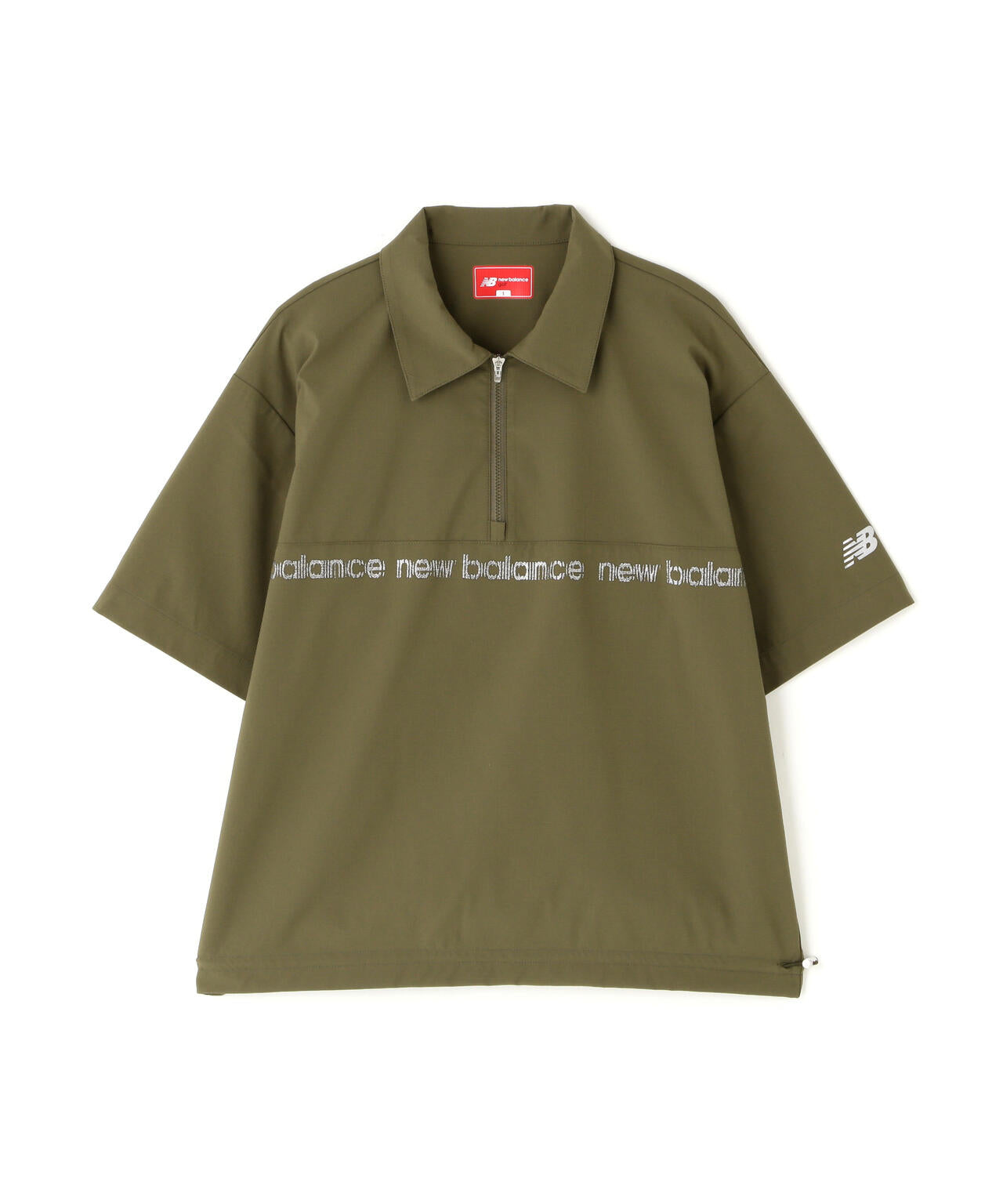 撥水 ハーフジップ シャツアウター (WOMENS)