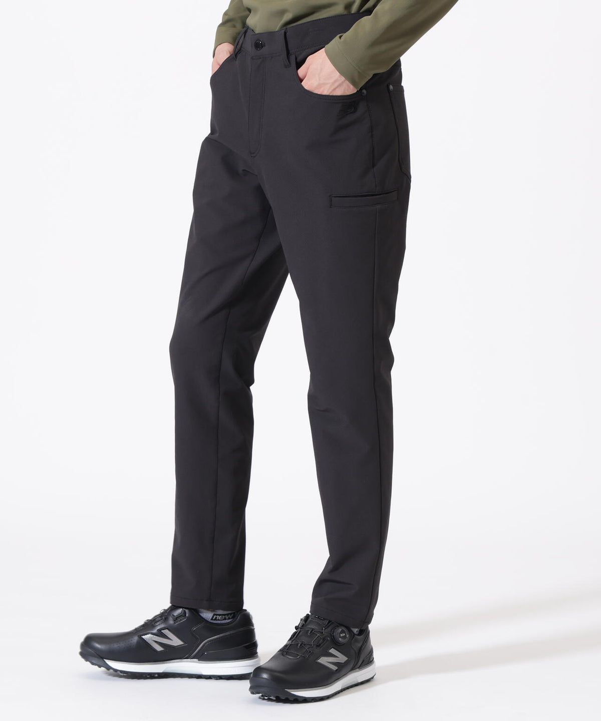 4WAYストレッチ 裏起毛 ロングパンツ (MENS)