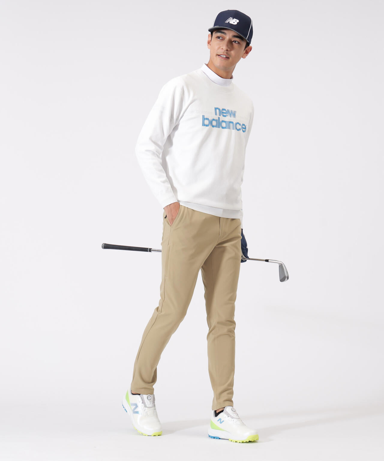 スウェット テーパード ロングパンツ (MENS) | new balance golf