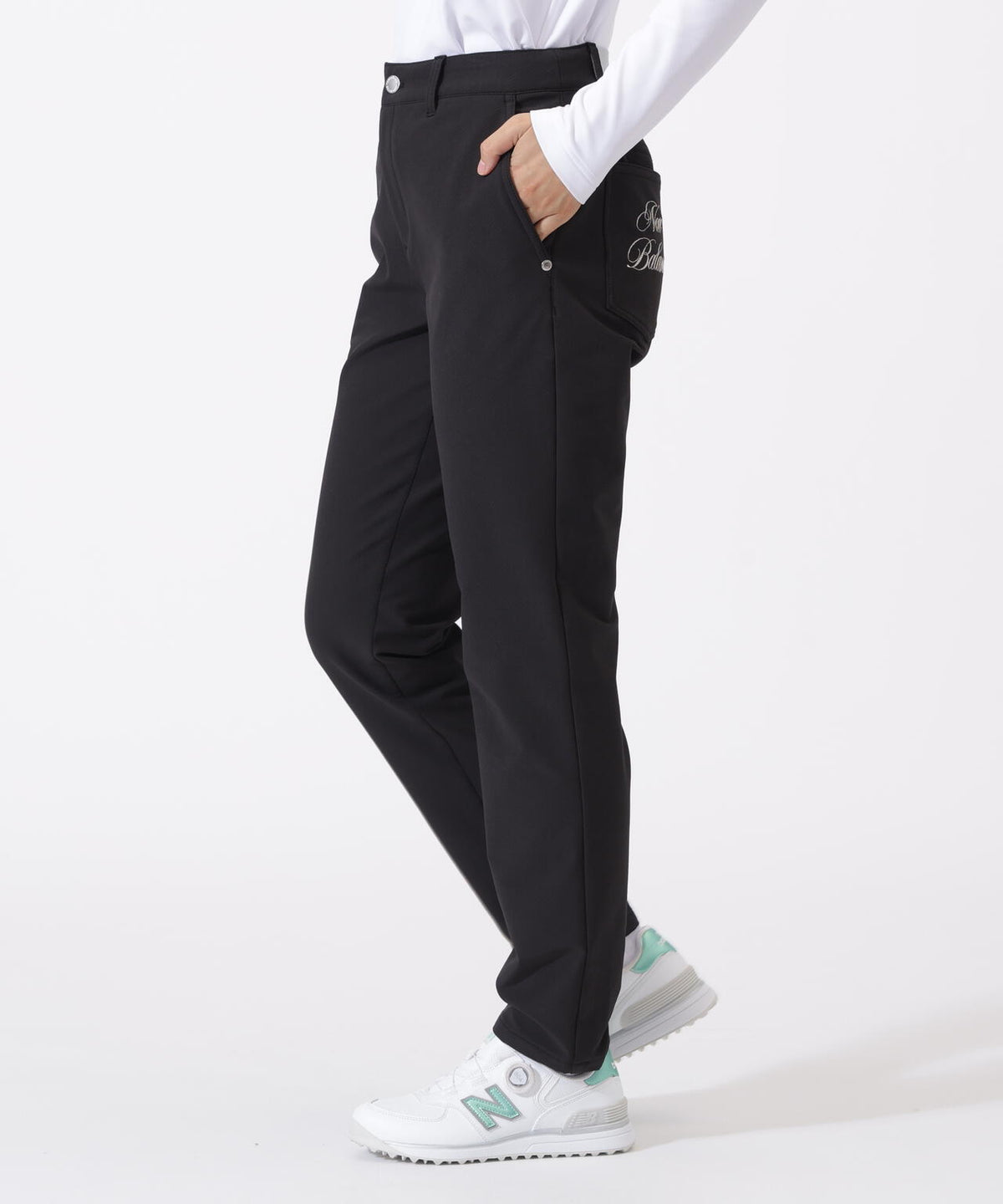 裏起毛 テーパード ロングパンツ (WOMENS)