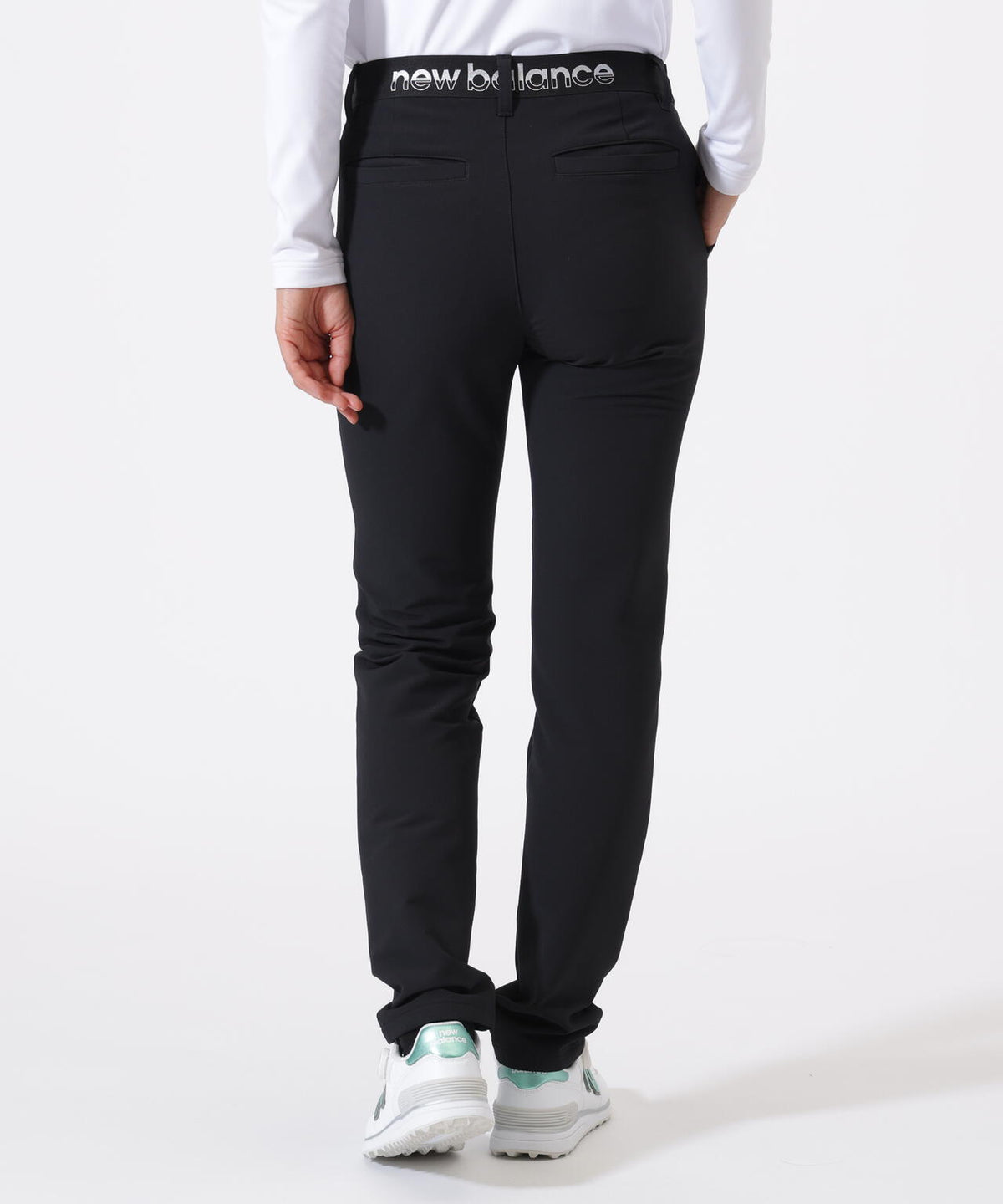裏起毛 スリム ロングパンツ (WOMENS)