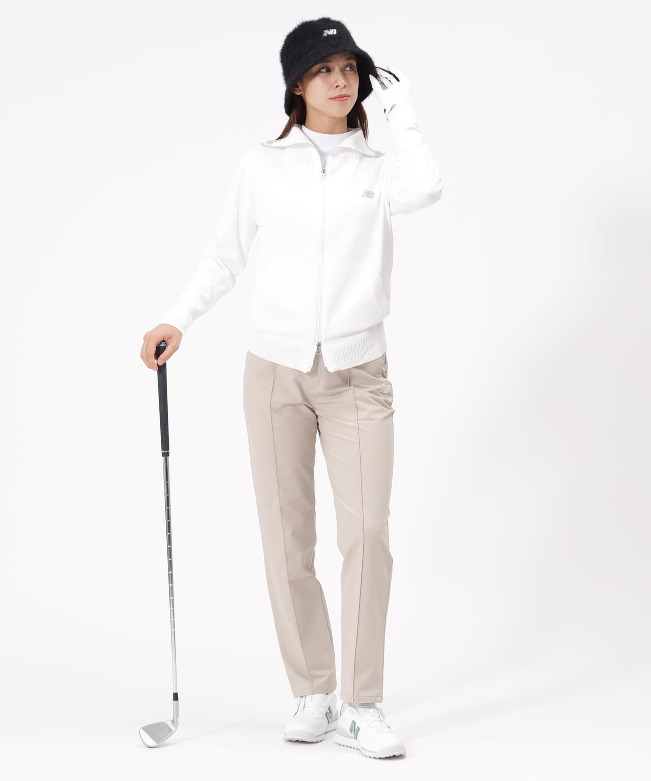 撥水 ソフトシェル テーパード ロングパンツ (WOMENS)