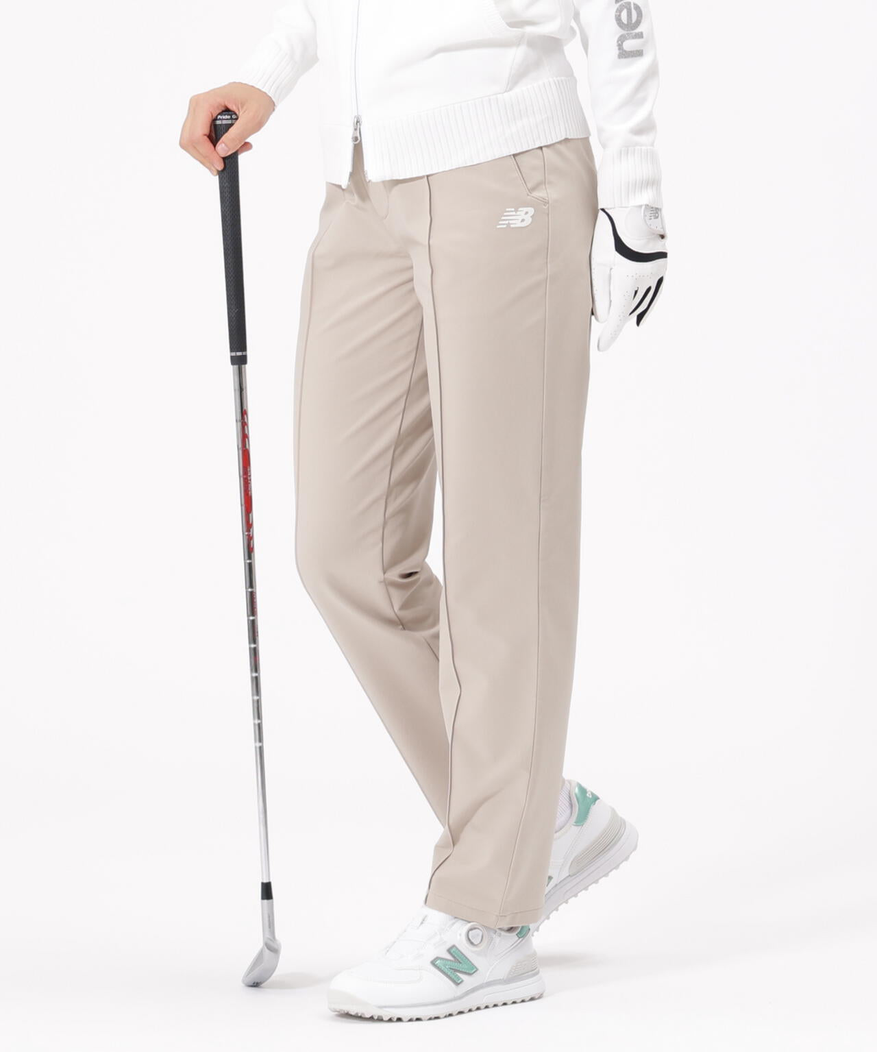 撥水 ソフトシェル テーパード ロングパンツ (WOMENS)