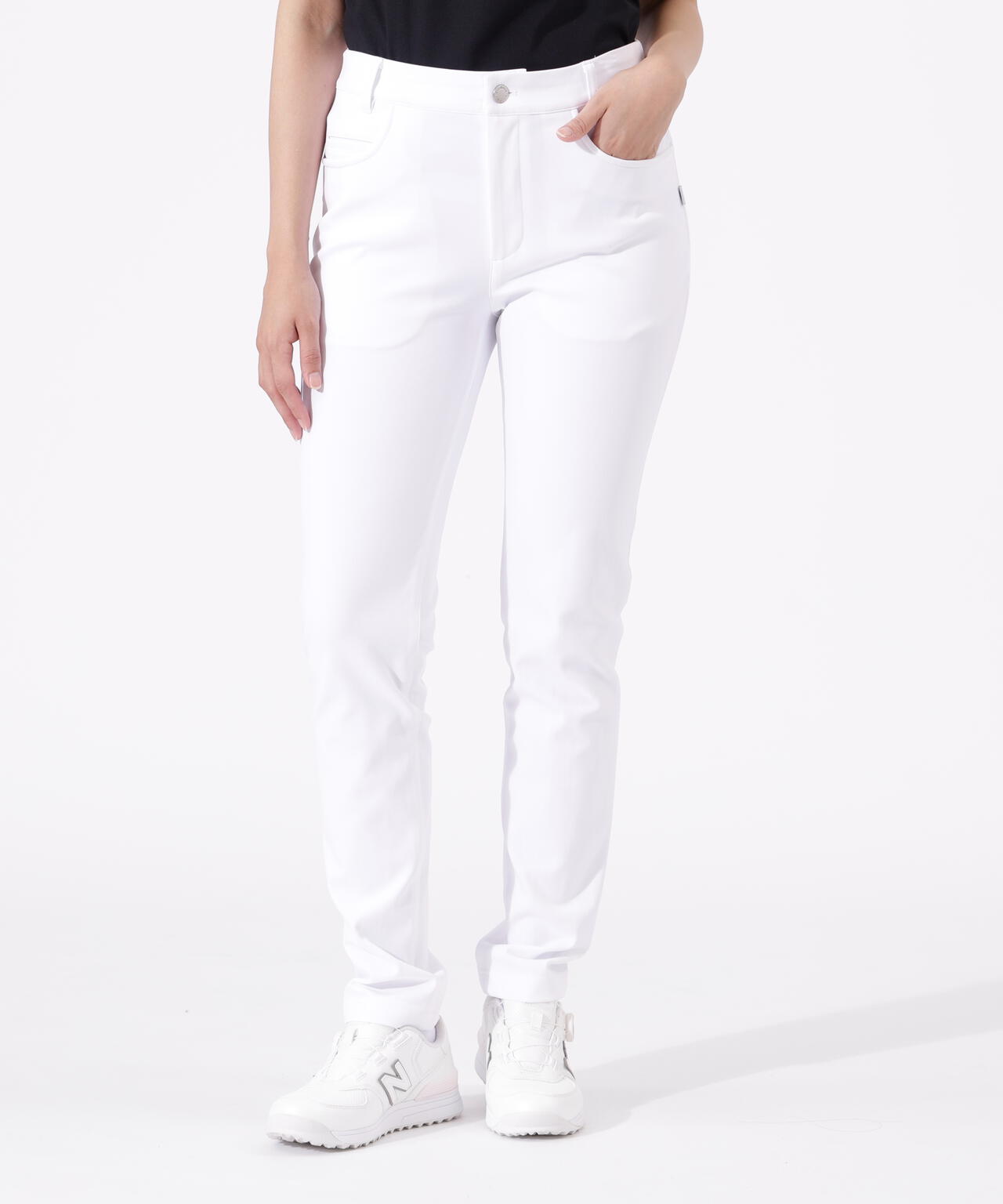 スウェット スリム ロングパンツ (WOMENS)
