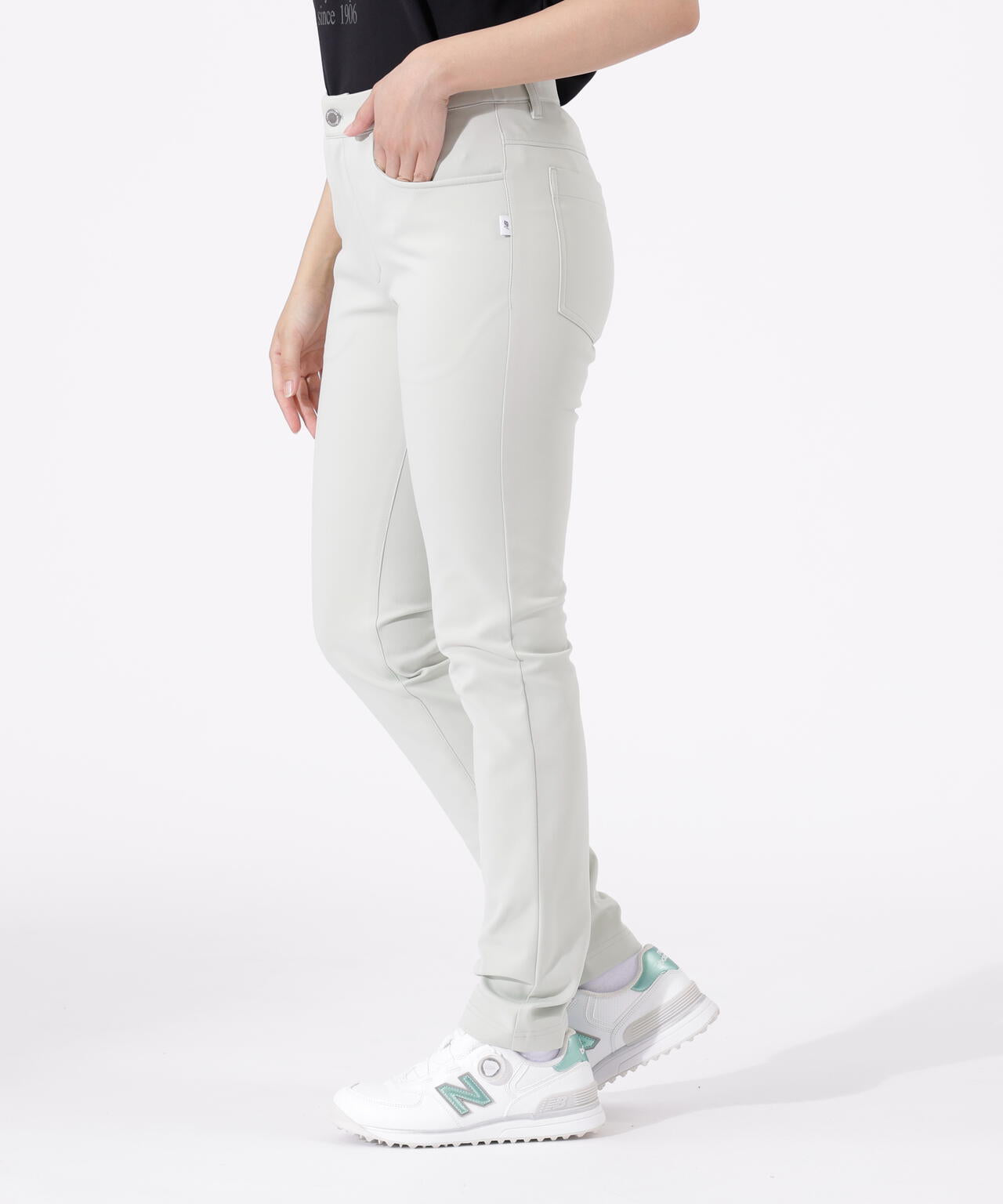 スウェット スリム ロングパンツ (WOMENS)