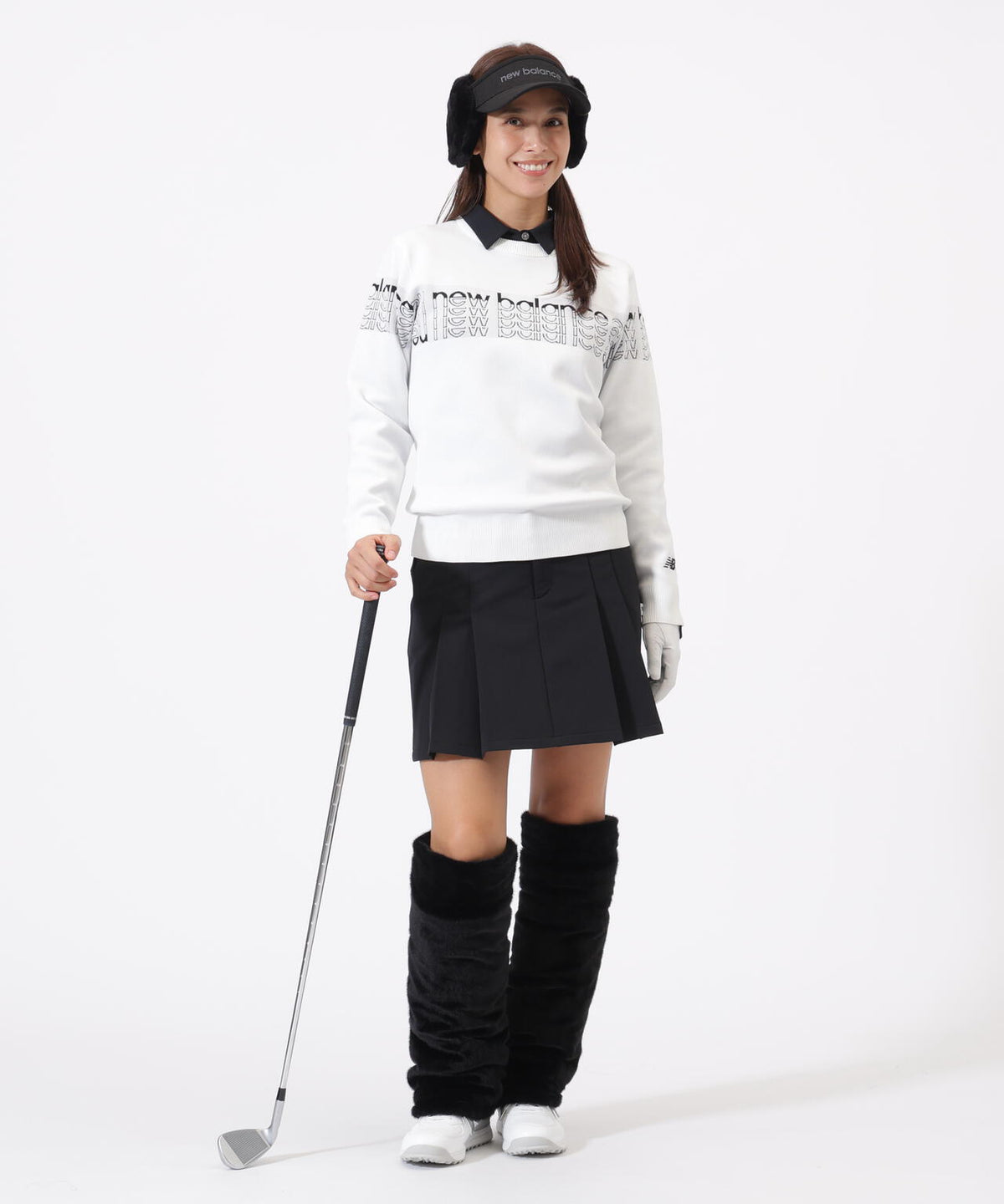 裏起毛 プリーツ スカート (WOMENS)