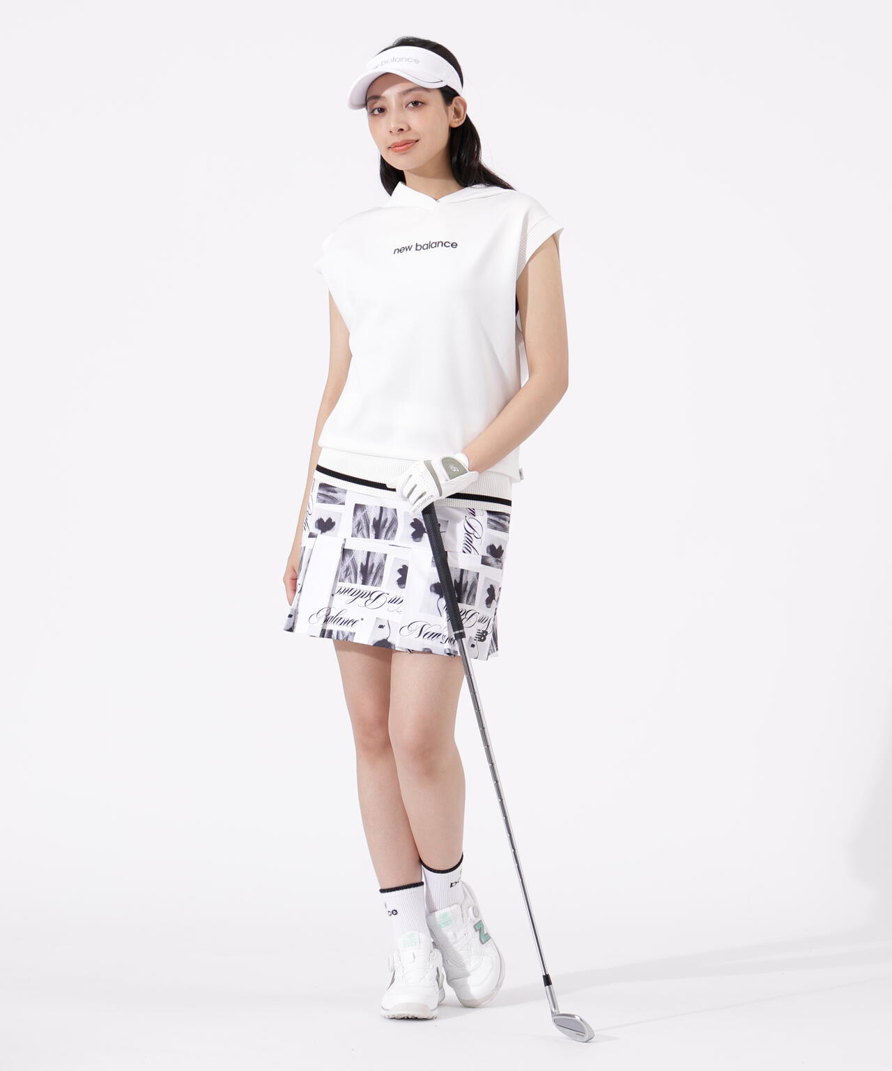 撥水 軽量 ソフトシェル プリーツスカート (WOMENS) | new balance