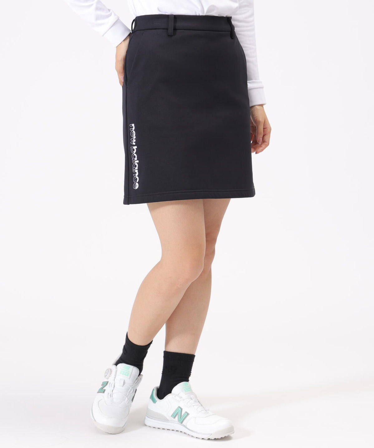 防風 スウェット ミディ丈スカート (WOMENS)