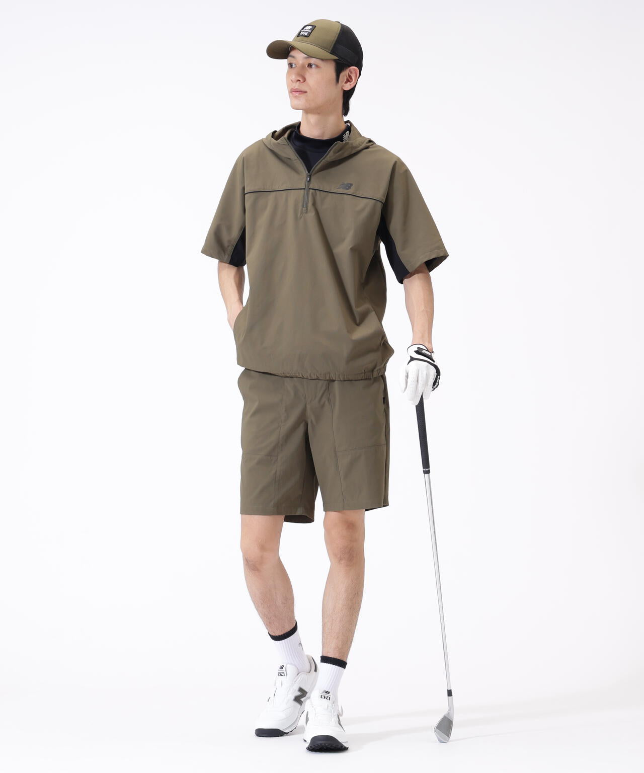 撥水 リラックス ショートパンツ (MENS)