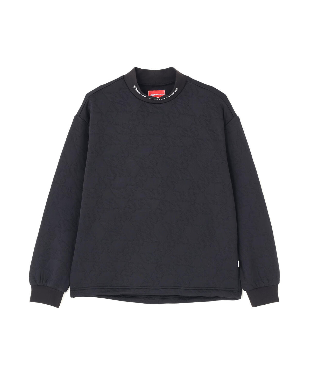 Nサークルキルト モックネック プルオーバー (WOMENS)