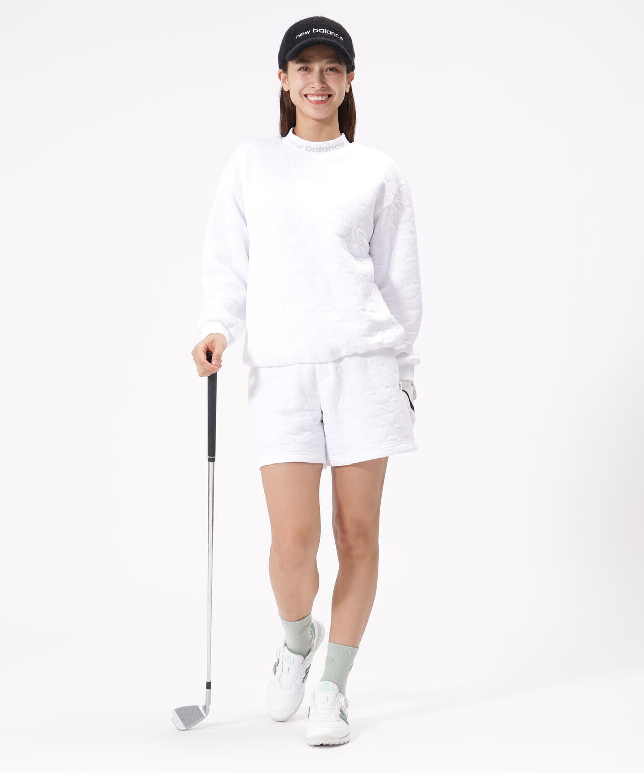 Nサークルキルト モックネック プルオーバー (WOMENS) | new balance