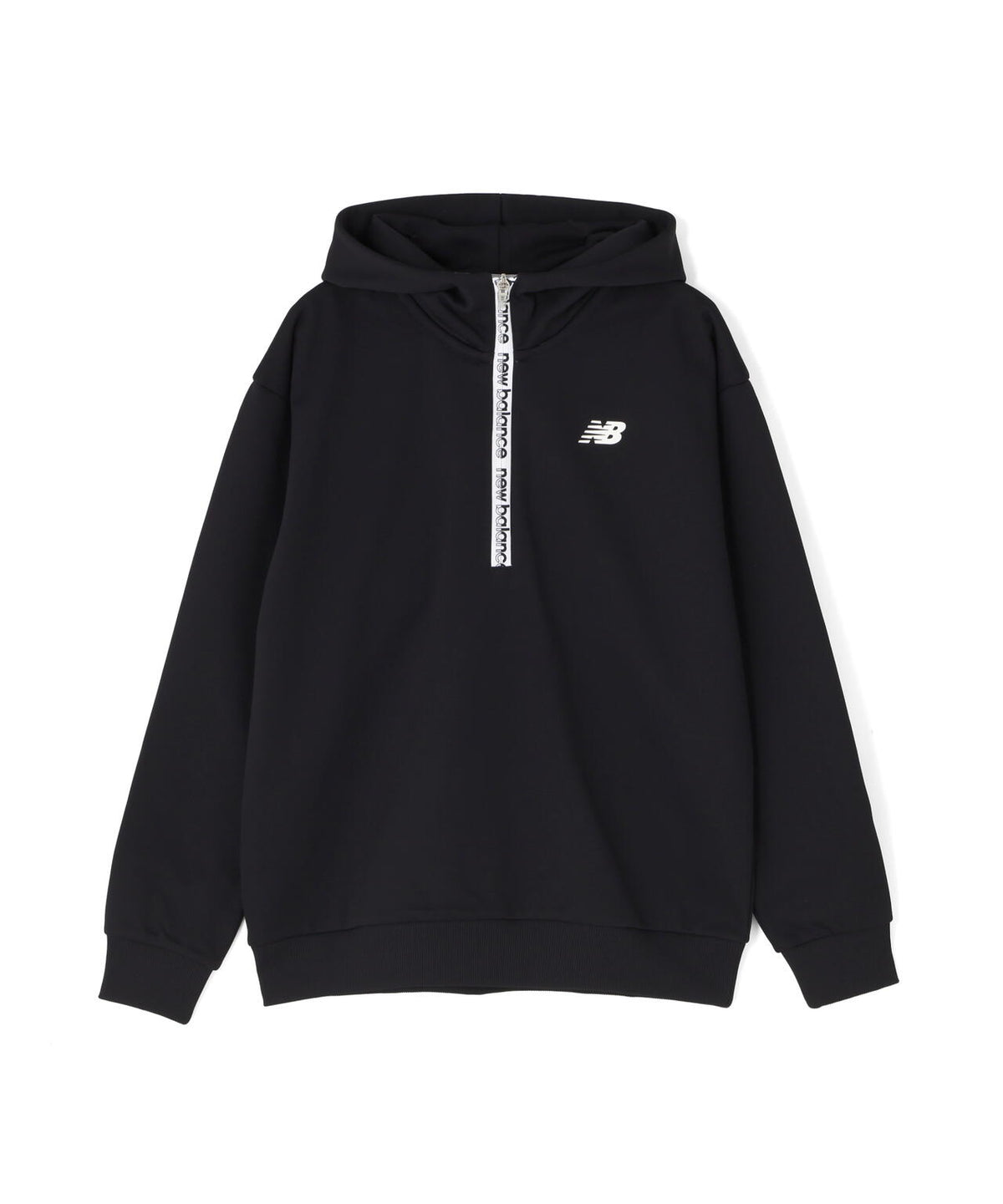 防風 ストレッチ スウェット ハーフジップ プルオーバー フーディー (WOMENS)