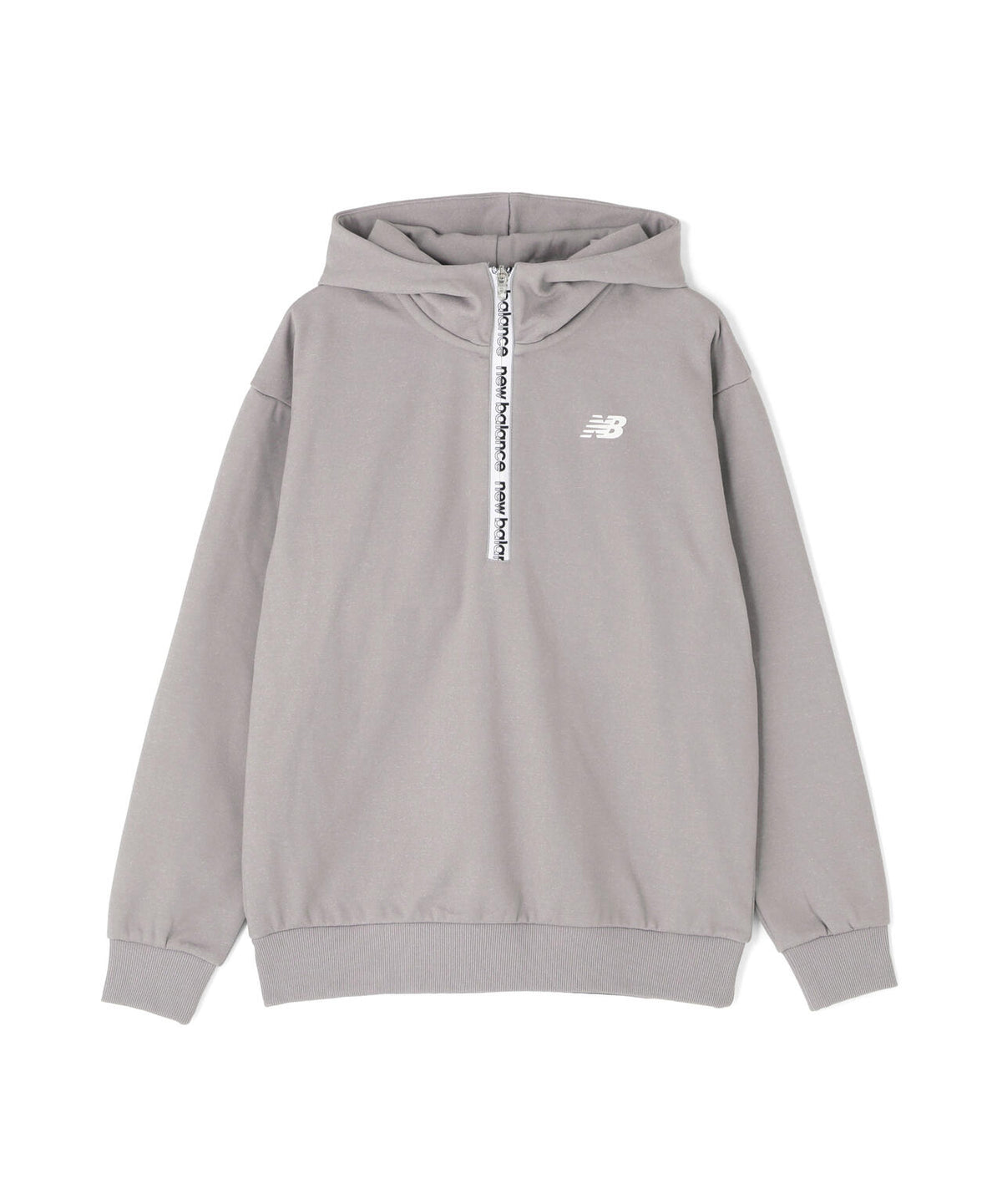 防風 ストレッチ スウェット ハーフジップ プルオーバー フーディー (WOMENS)