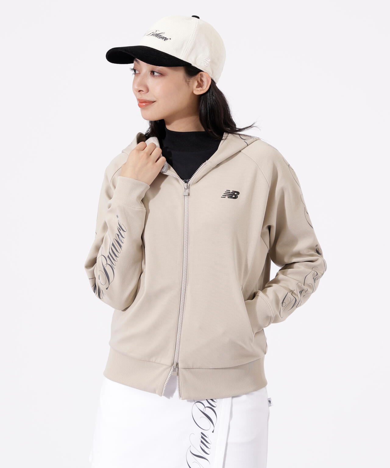 シグネチャーロゴ スウェット フルジップ フーディー (WOMENS)