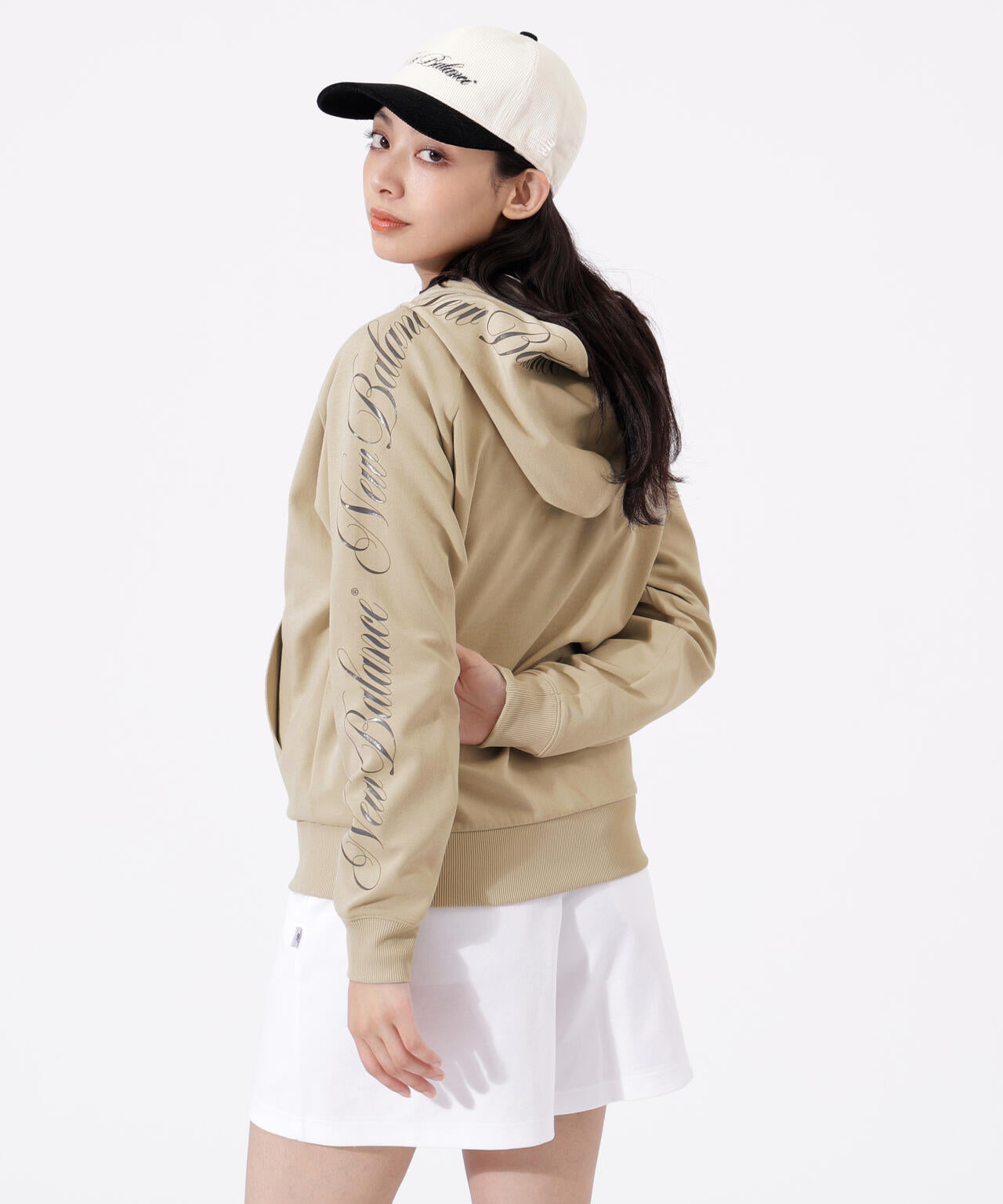 New Balance レディース ゴルフウェア フーディー シグネチャーロゴ スウェット フルジップ フーディー (WOMENS) | new