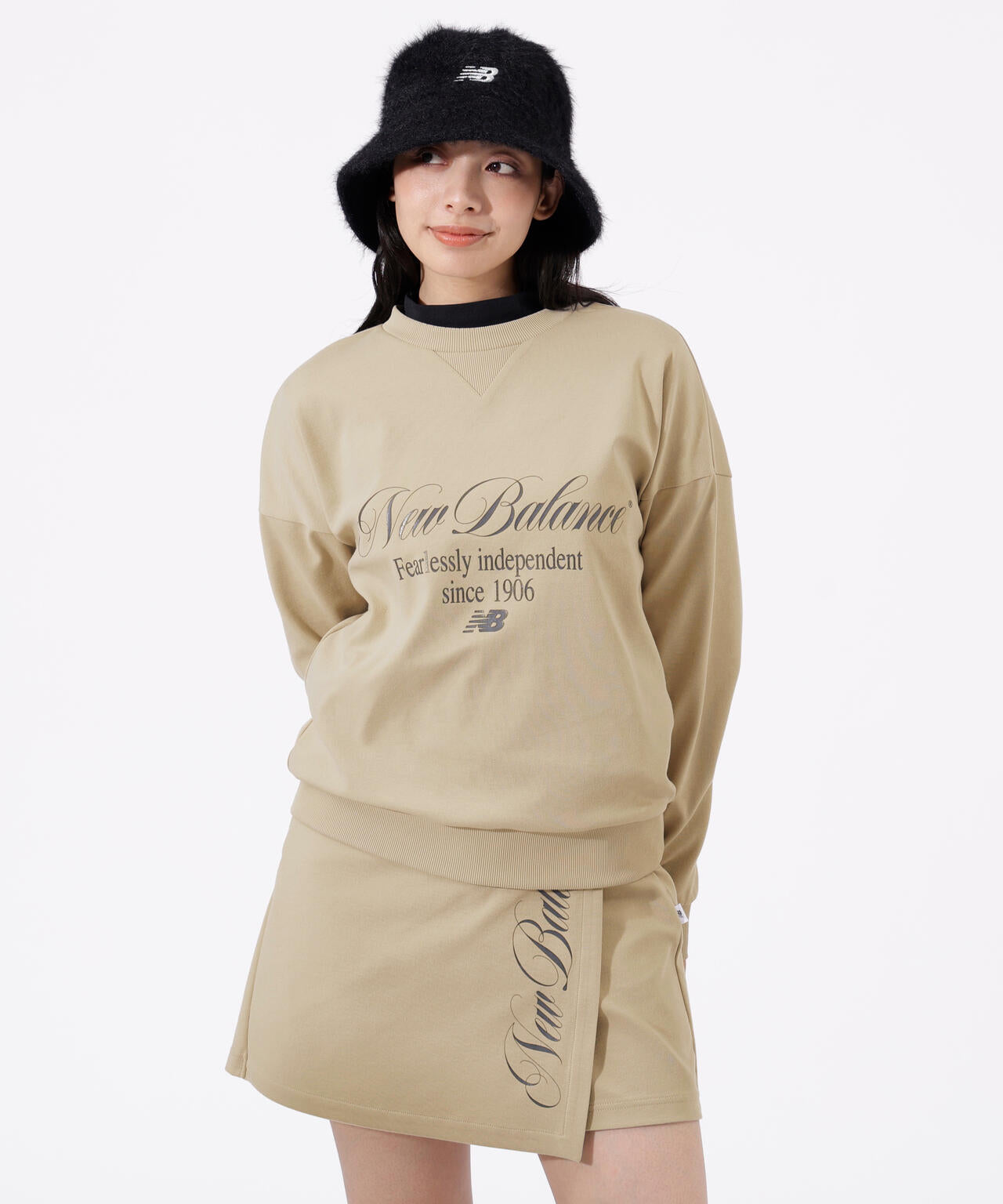 スウェット クルーネック プルオーバー (WOMENS) | new balance golf