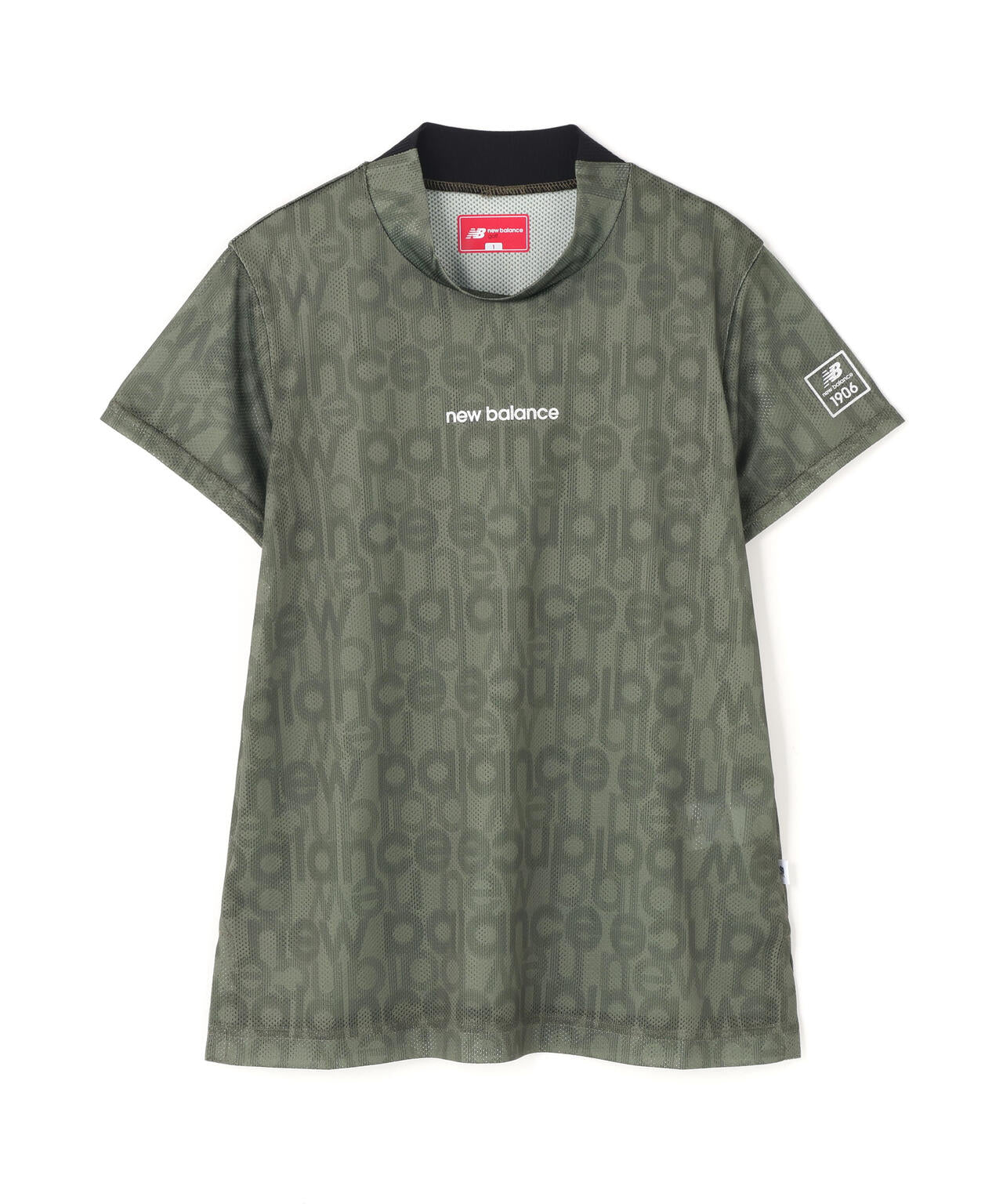 直営店舗限定】ショートスリーブ モックネック プルオーバー (WOMENS