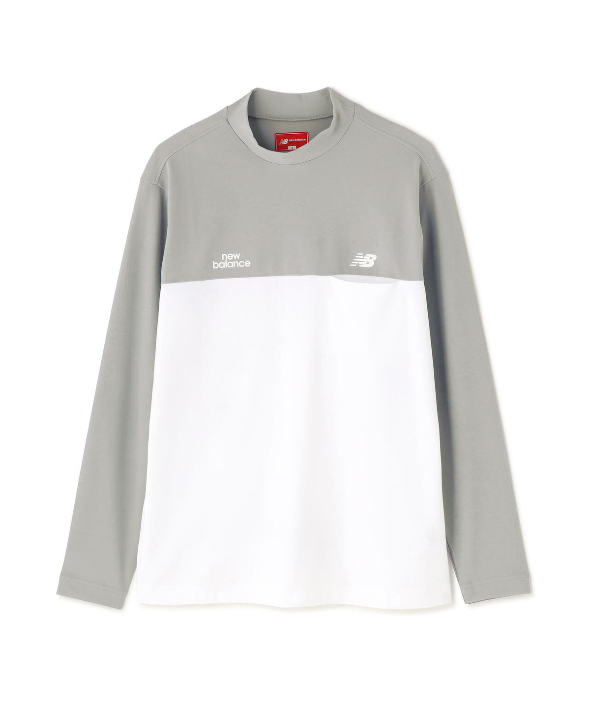 長袖 モックネック プルオーバー (MENS)