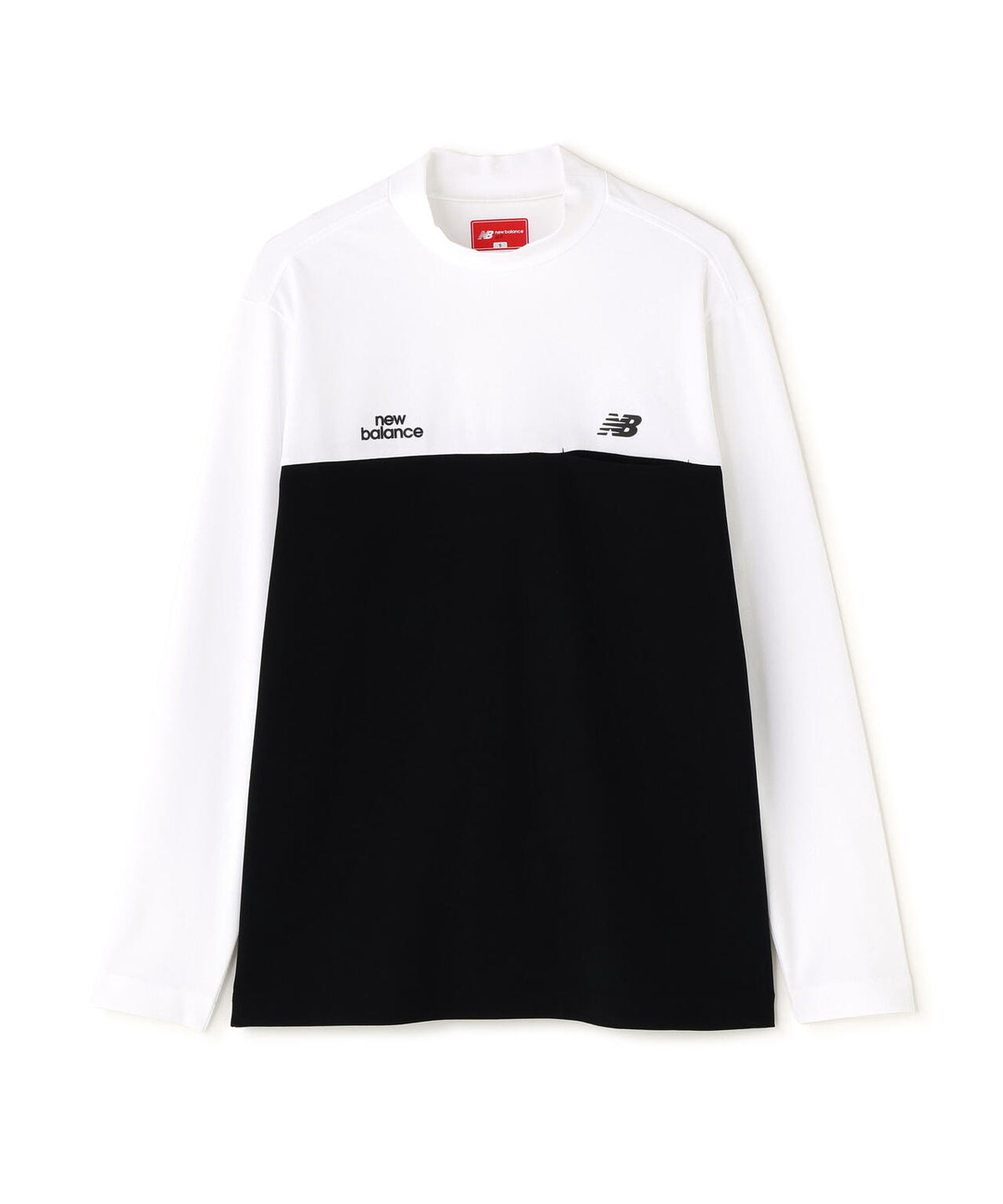 長袖 モックネック プルオーバー (MENS)