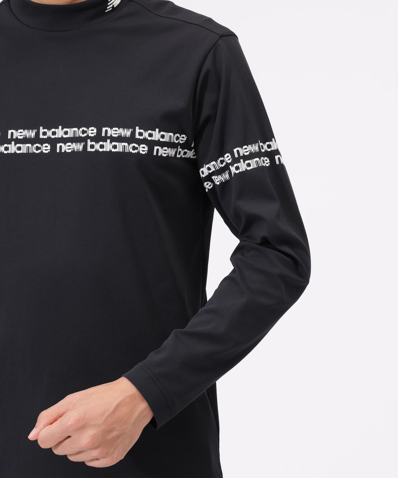 長袖 モックネック プルオーバー (MENS) | new balance golf