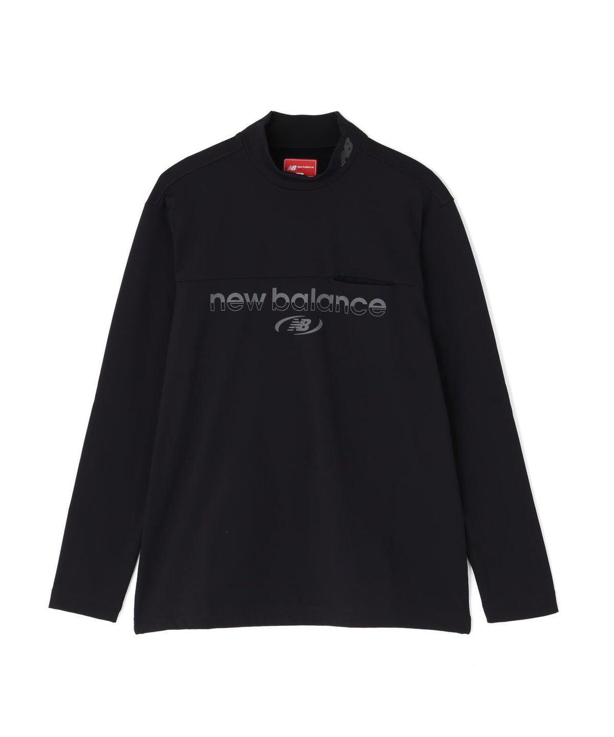 長袖 モックネック プルオーバー (MENS)