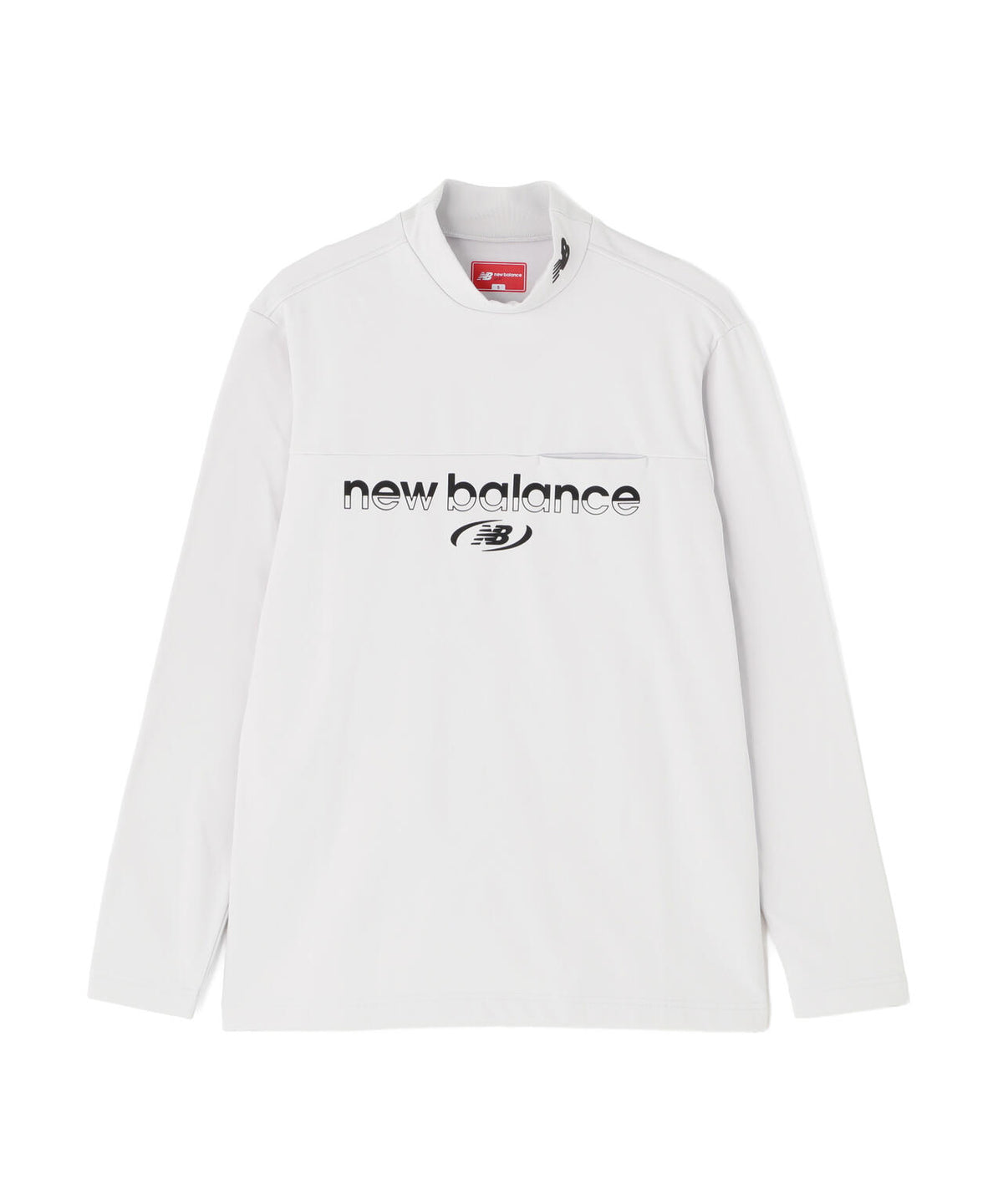 長袖 モックネック プルオーバー (MENS)