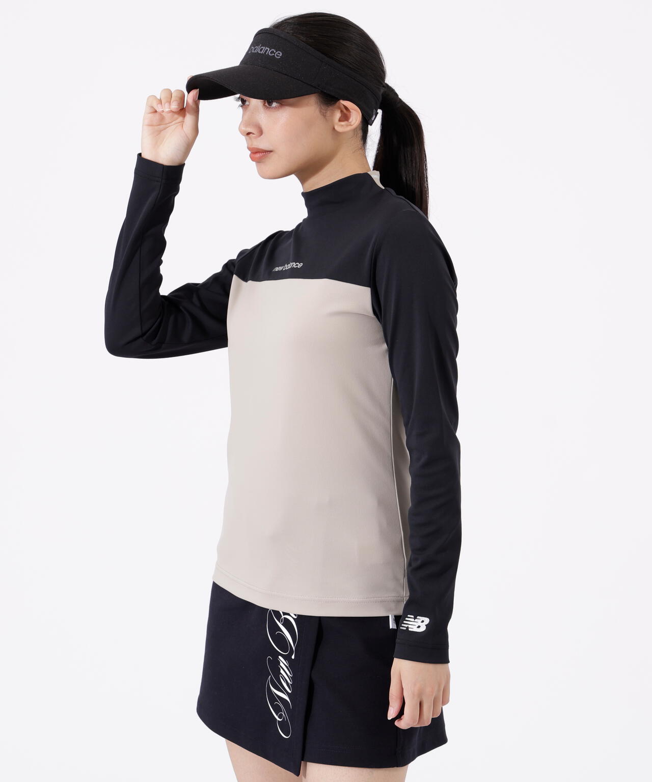 UV 長袖 モックネック プルオーバー (WOMENS) | new balance golf