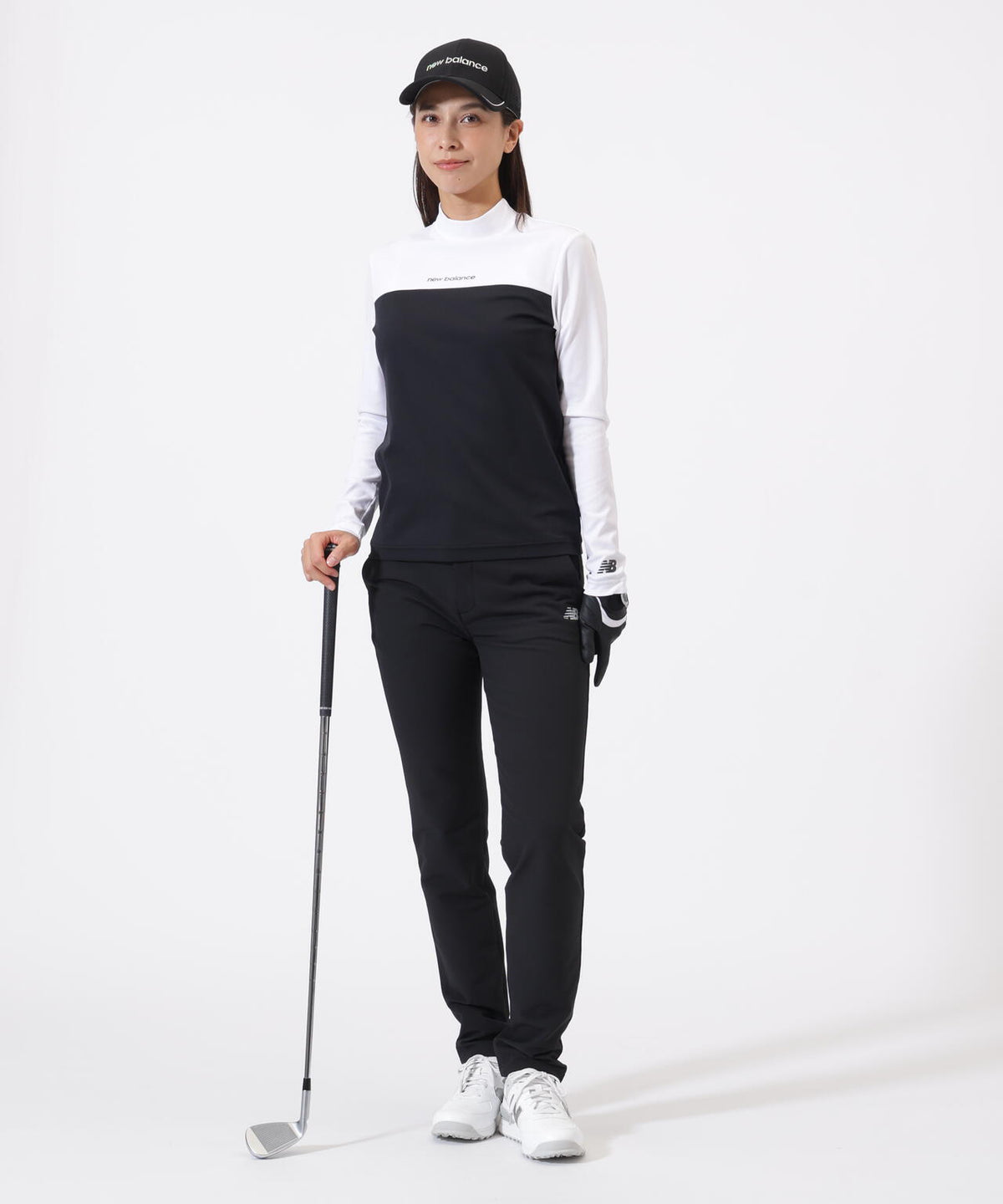UV 長袖 モックネック プルオーバー (WOMENS)