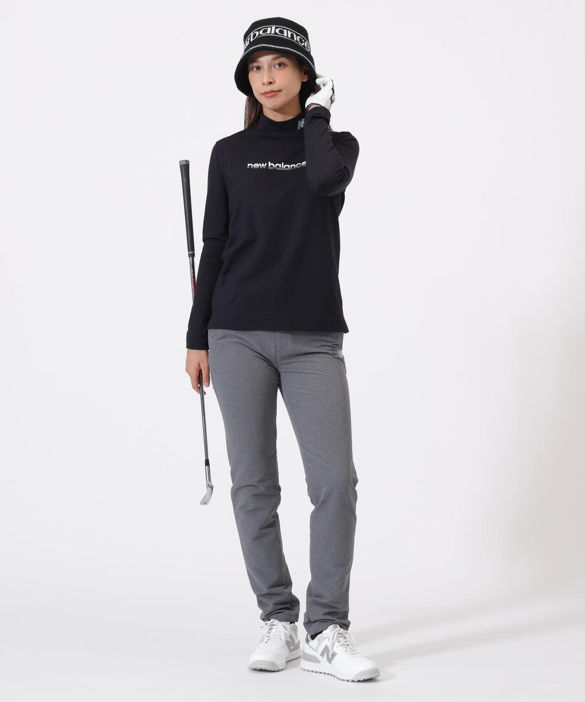 フリース 長袖 モックネック プルオーバー (WOMENS)