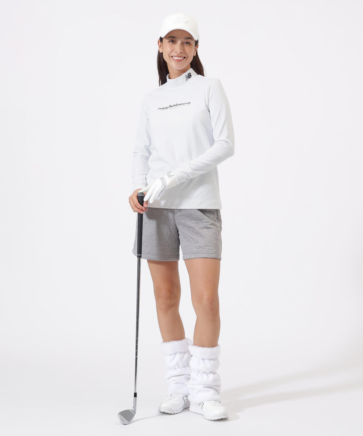 フリース 長袖 モックネック プルオーバー (WOMENS)