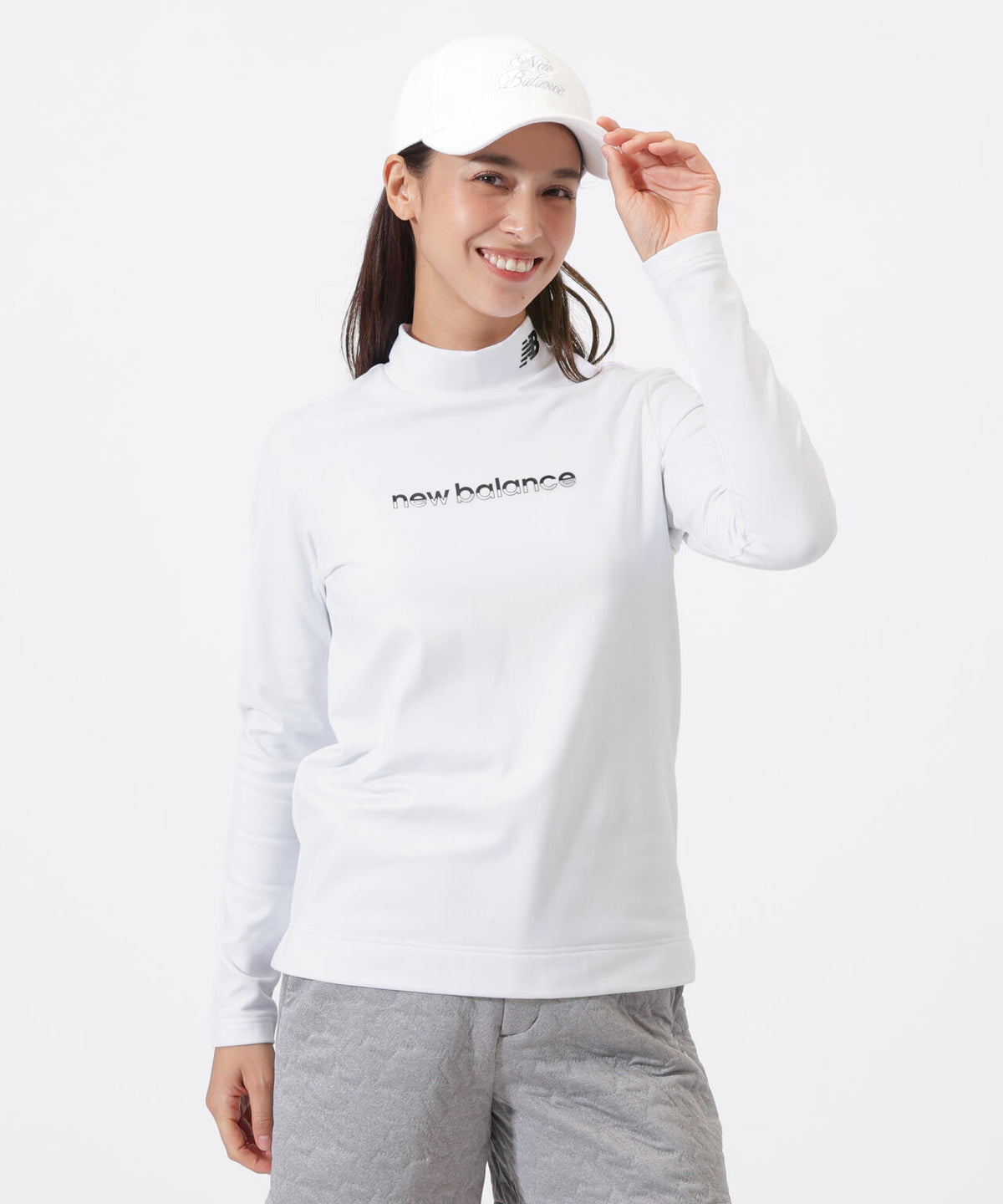 フリース 長袖 モックネック プルオーバー (WOMENS)
