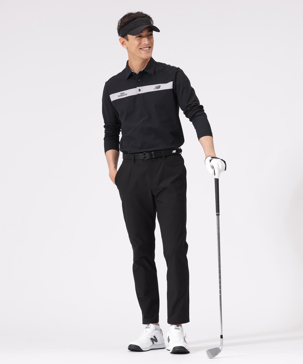 長袖 カラーシャツ (MENS) | new balance golf（ニューバランス ゴルフ