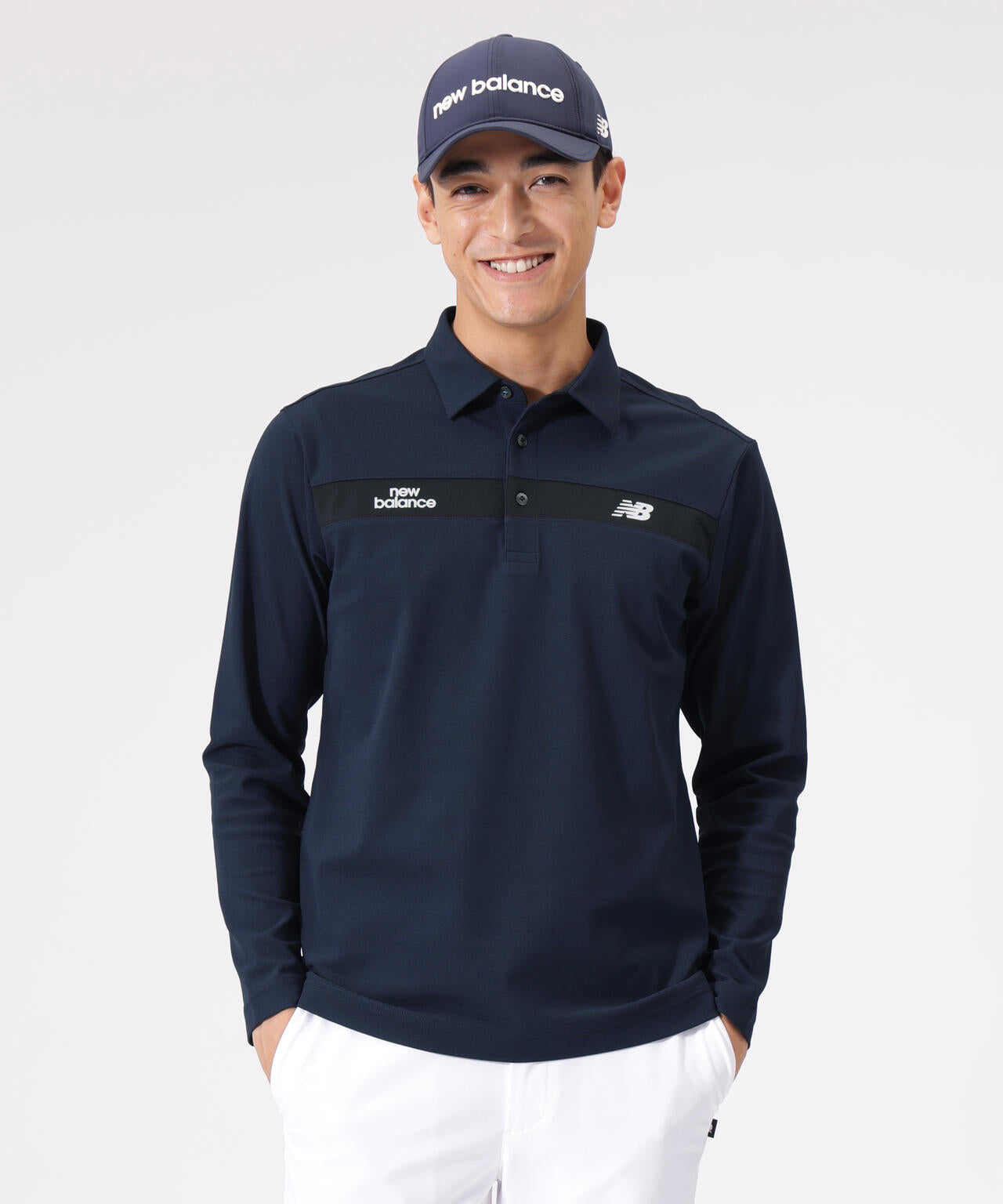 長袖 カラーシャツ (MENS) | new balance golf（ニューバランス ゴルフ