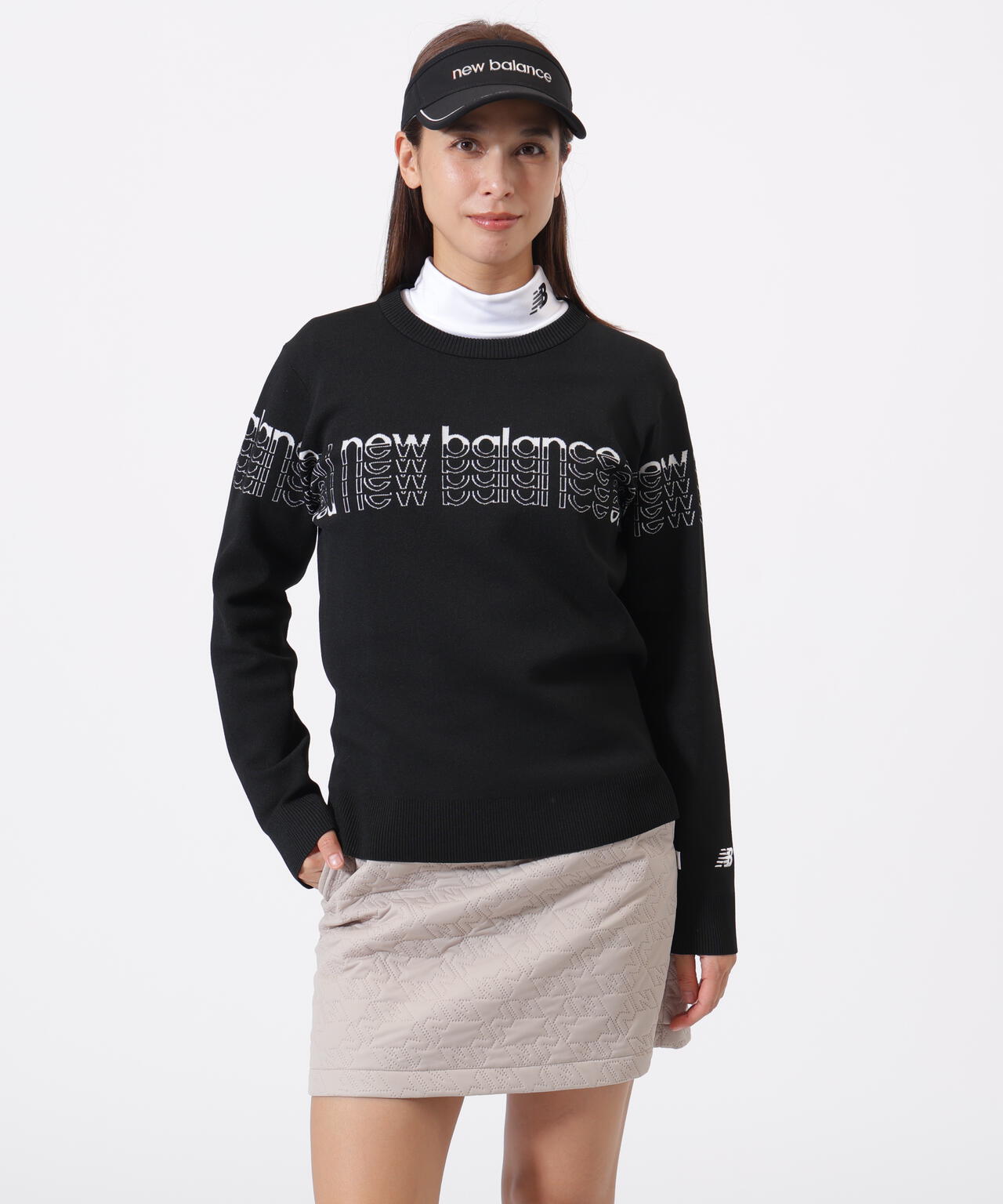 クルーネック ニット プルオーバー (WOMENS) | new balance golf