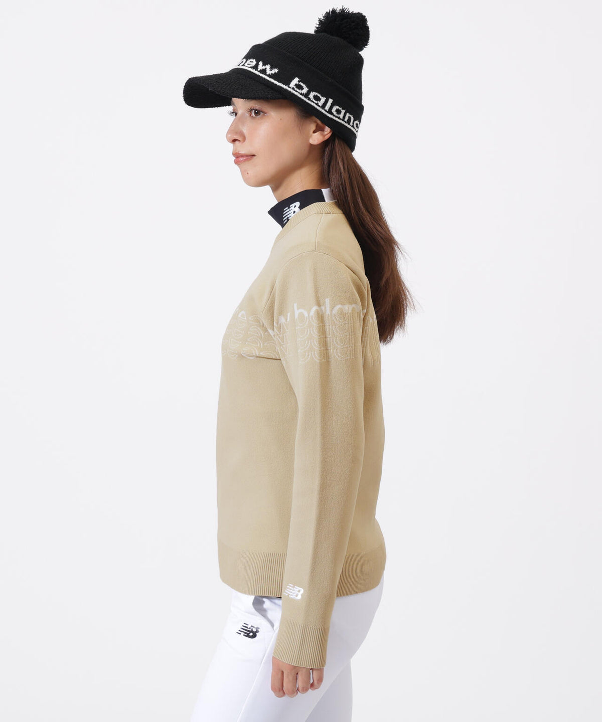 クルーネック ニット プルオーバー (WOMENS)
