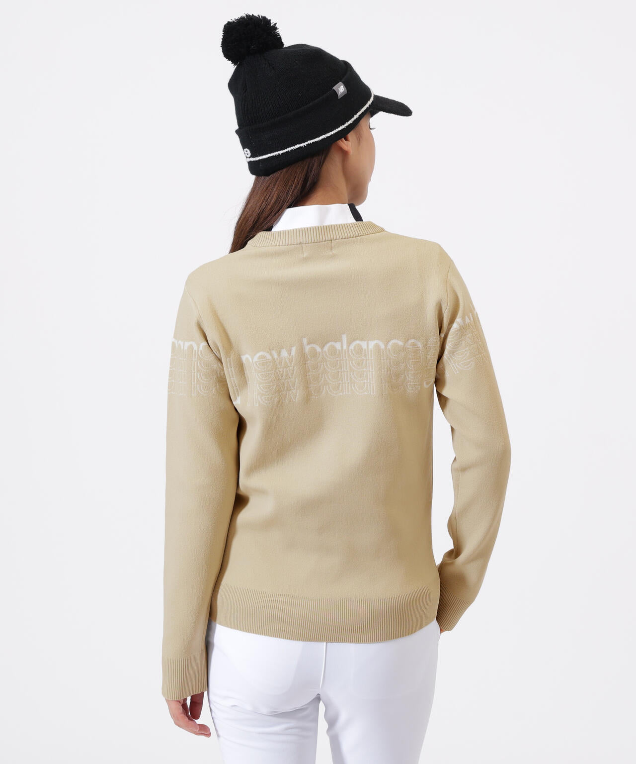 クルーネック ニット プルオーバー (WOMENS) | new balance golf