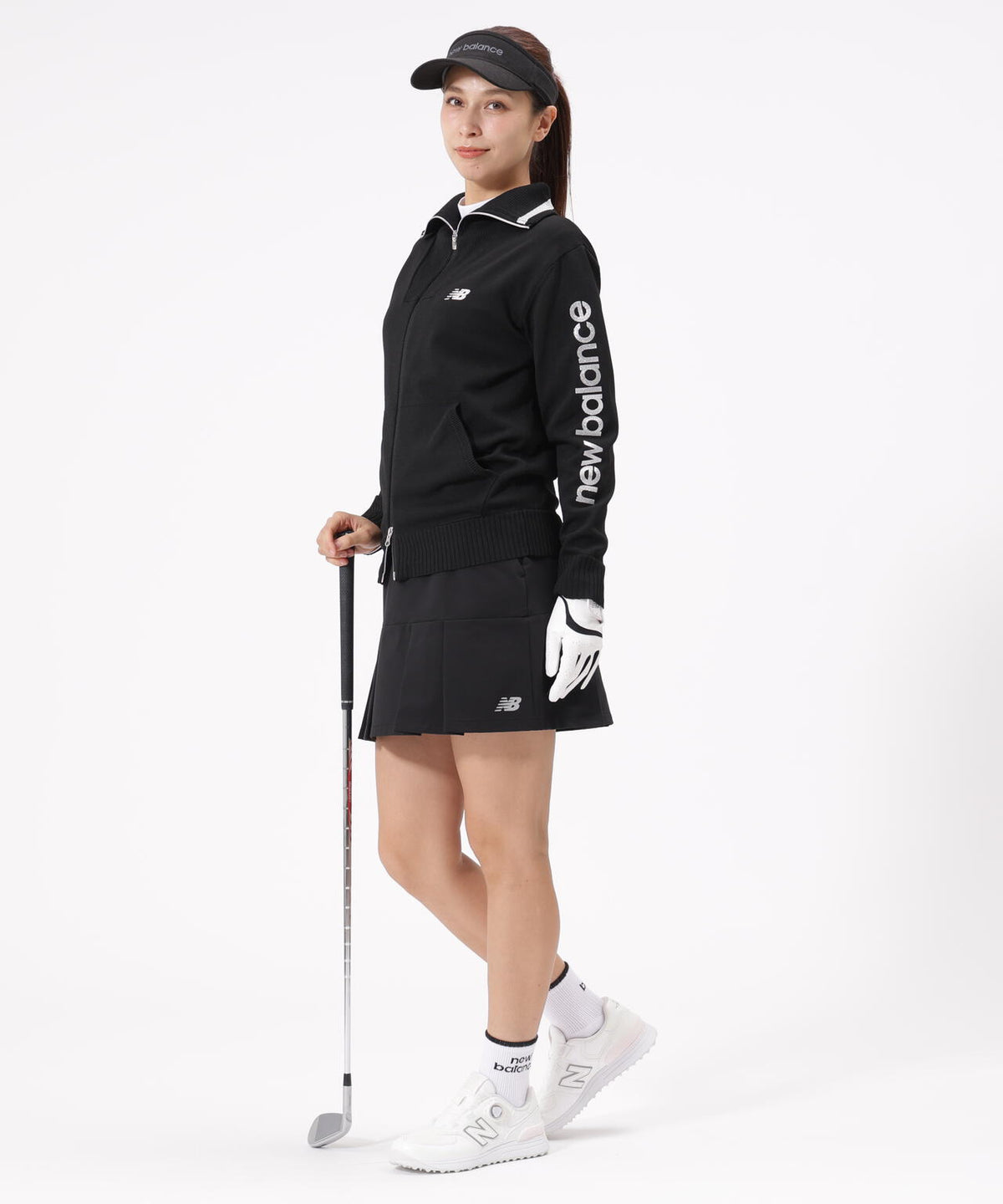 フルジップ ニット ブルゾン (WOMENS)